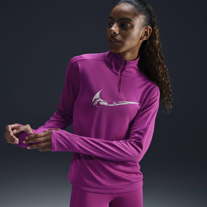 Buy Nike Swoosh Women's Dri-FIT 1/4-Zip Running Mid Layer Hot