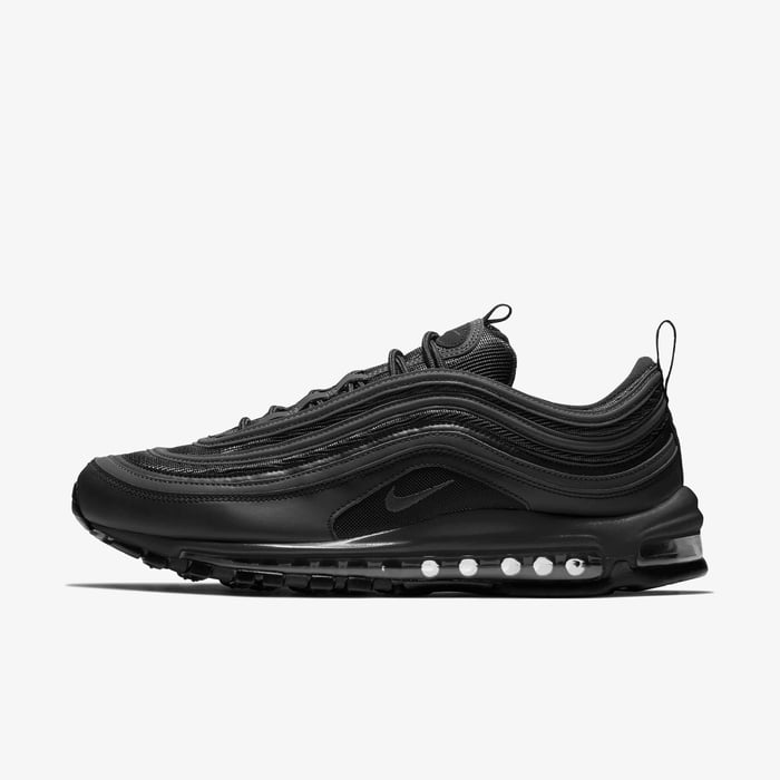Buy Nike Air Max 97 Men's Shoes Black/White/Black Nike Kuwait