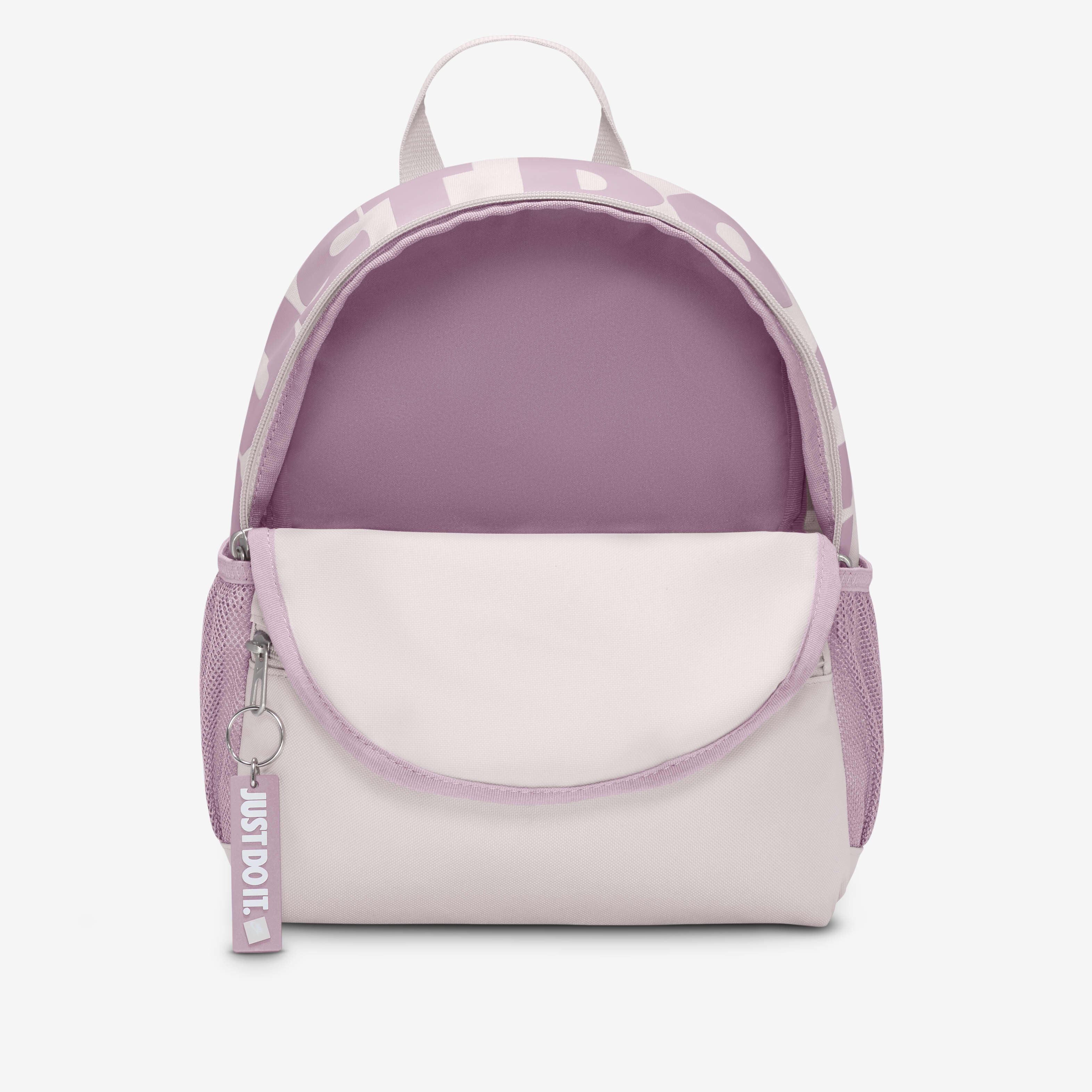 Nike pink just do it logo mini backpack sales