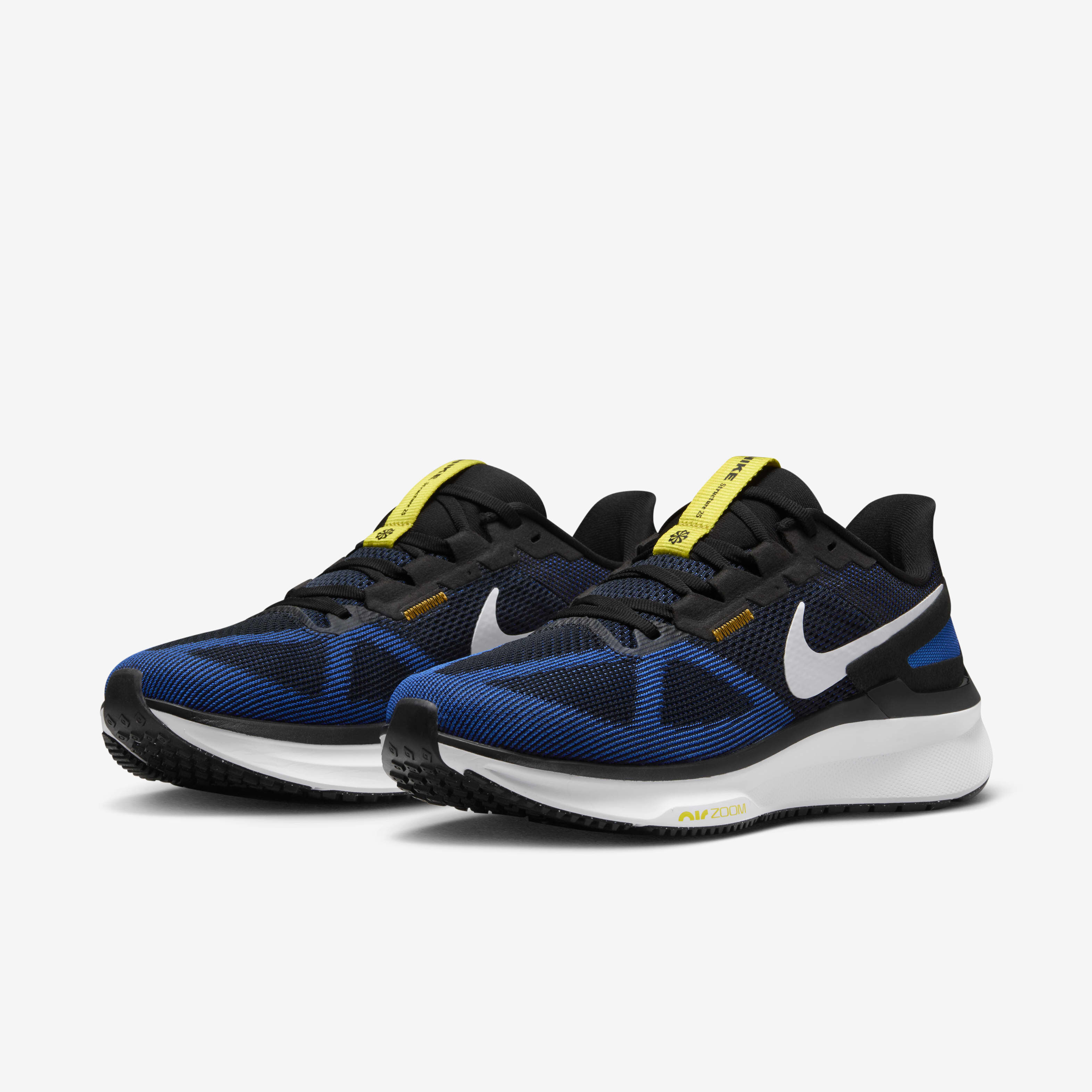 だい Buy Nike Structure 25 Men's Road Running Shoes - Black/Racer