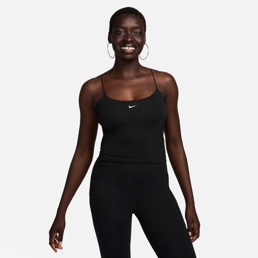 Lifestyle Tops & T-Shirts-Nike, Nike Sportswear Chill Knit, Women's Tight Cami Tank Top