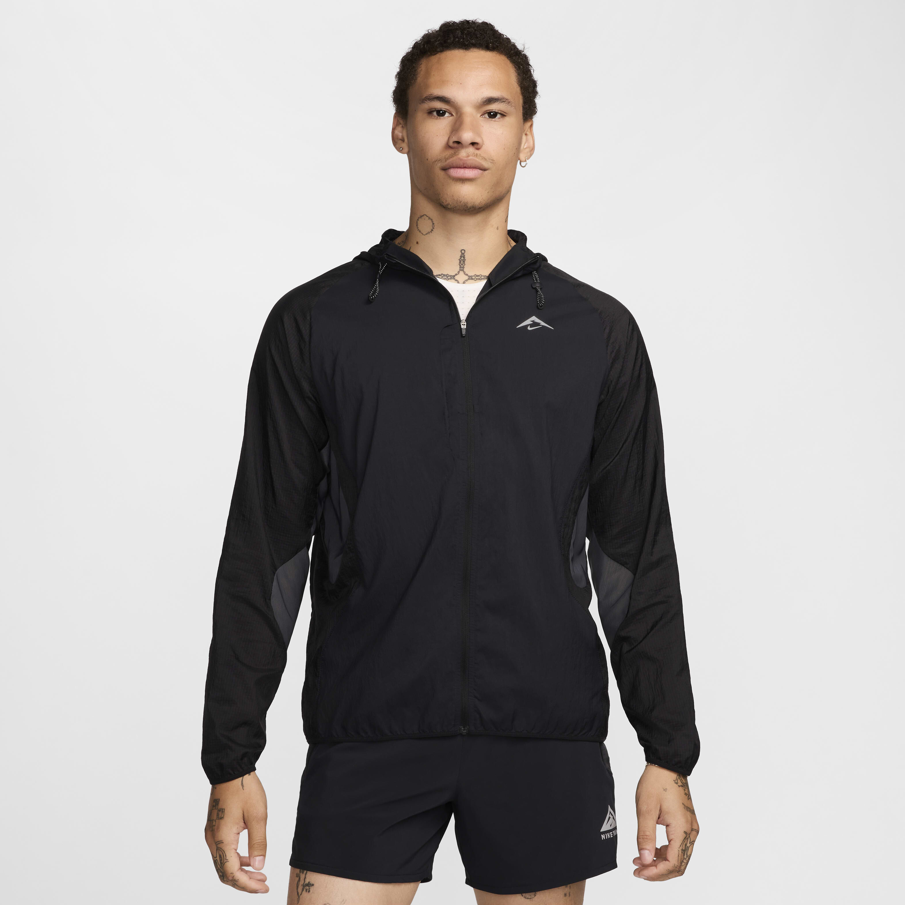 Buy Nike Trail Aireez Men's Running Jacket - Black/Anthracite/Summit White  | Nike Kuwait Official