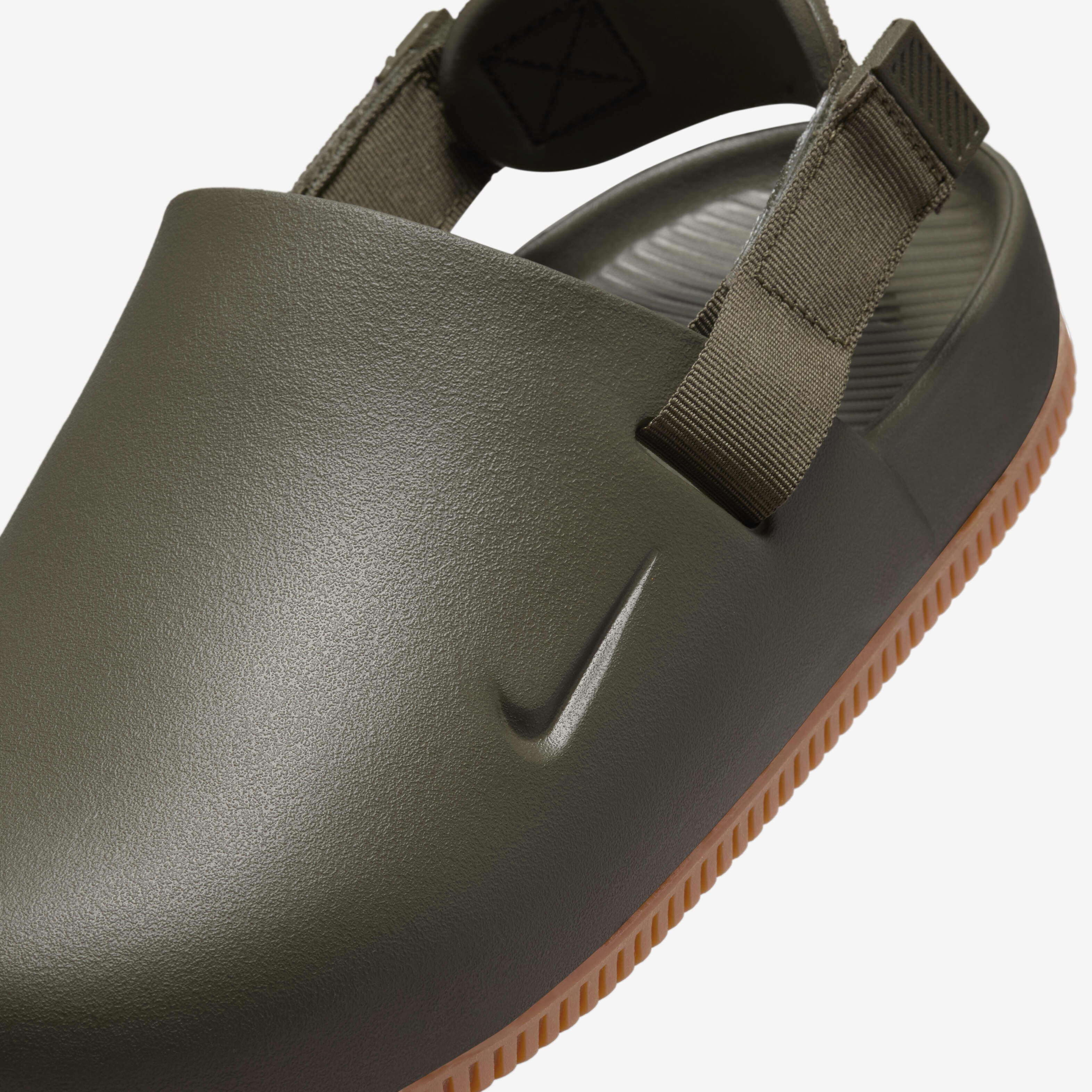 Buy Nike Calm Men's Mules - Medium Olive/Gum Medium Brown