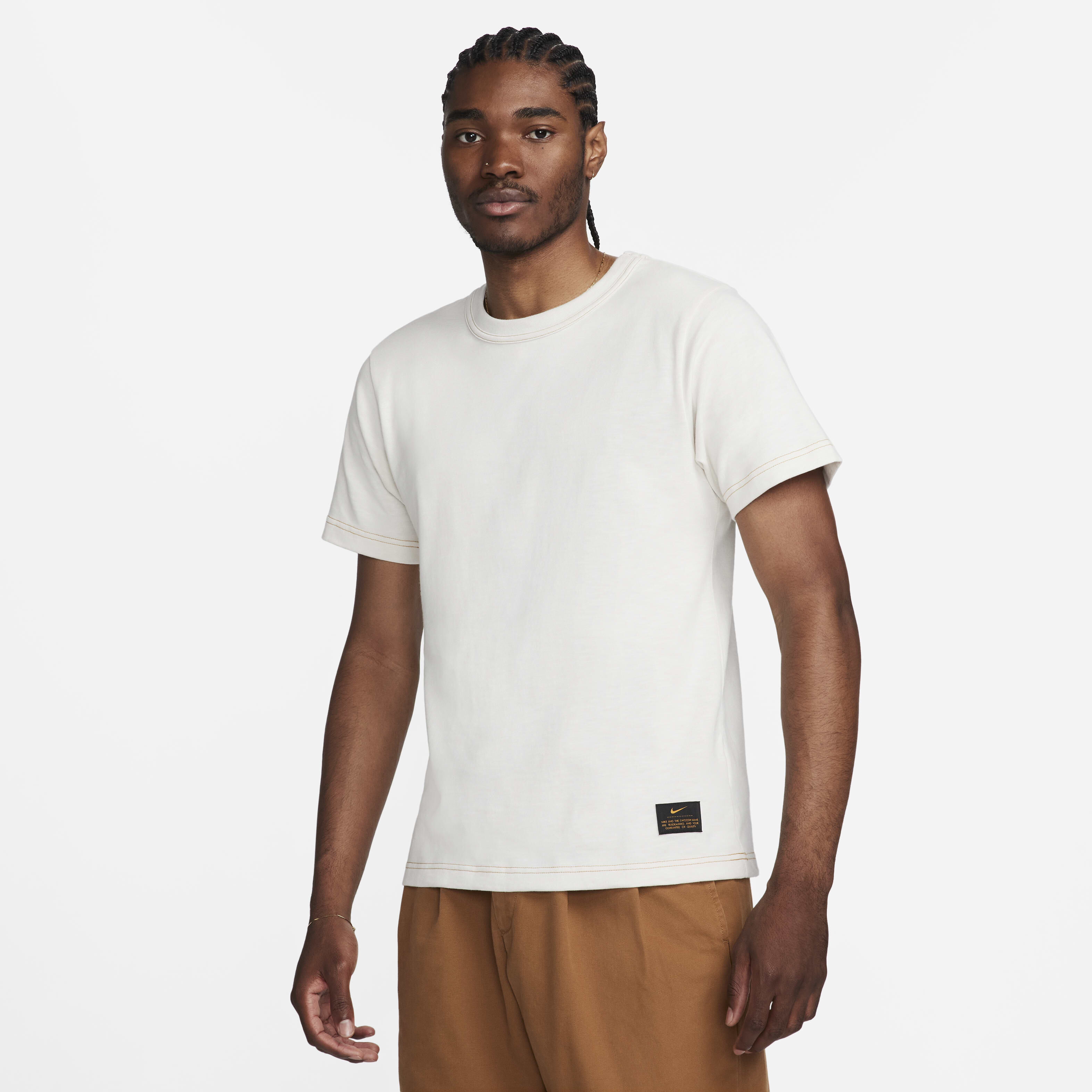 Buy Nike Life Men s Short Sleeve Knit Top Nike Kuwait Official