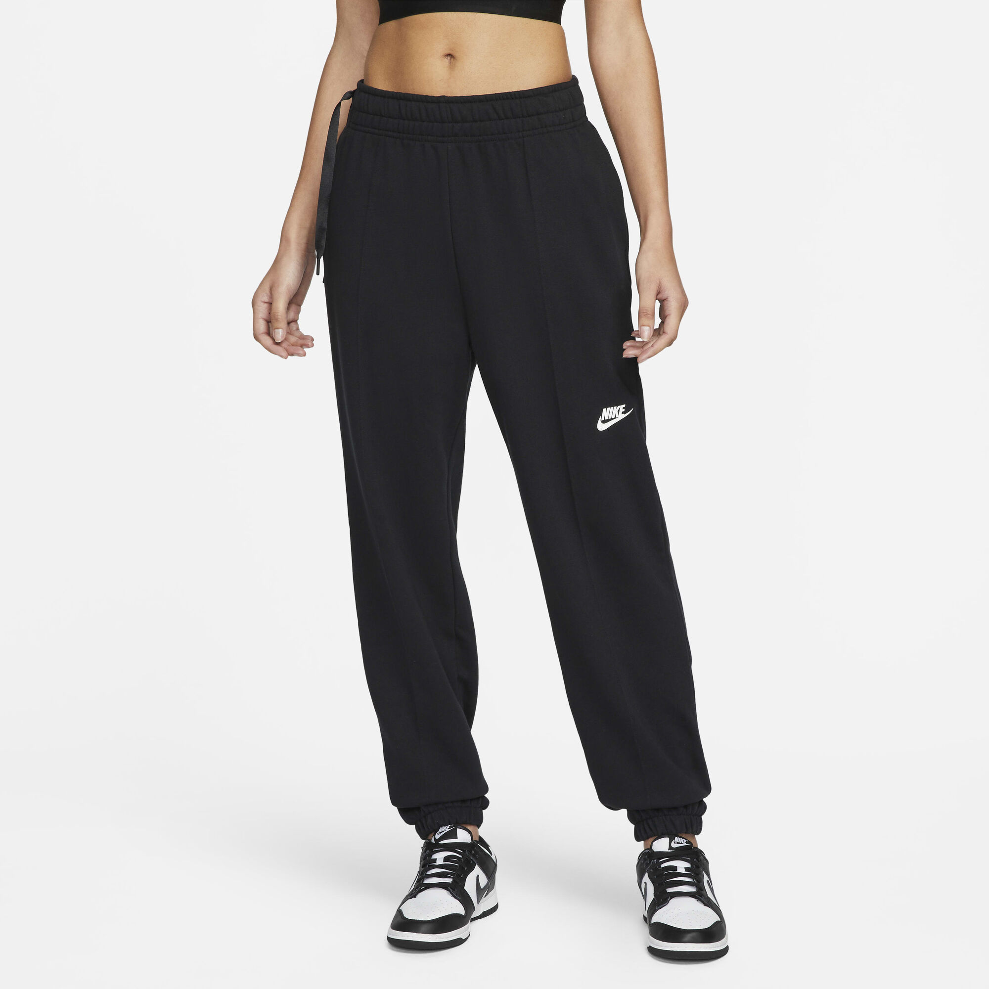 Buy Nike Sportswear Women's Loose Fleece Dance Trousers Black