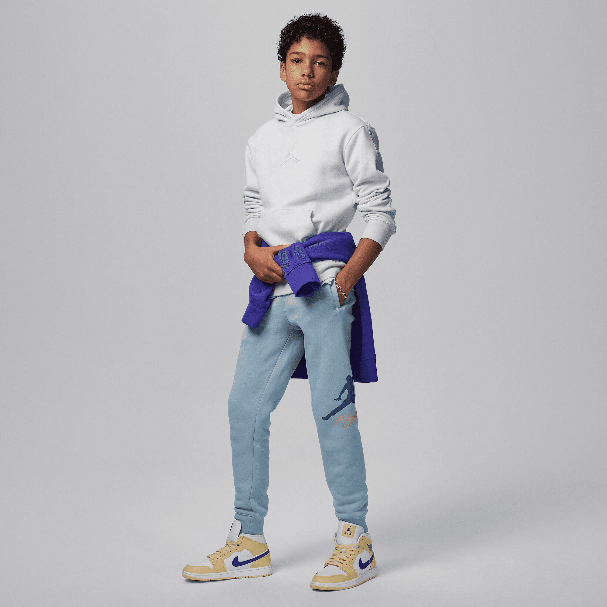 Jordan MJ Baseline Fleece Pants image number 6