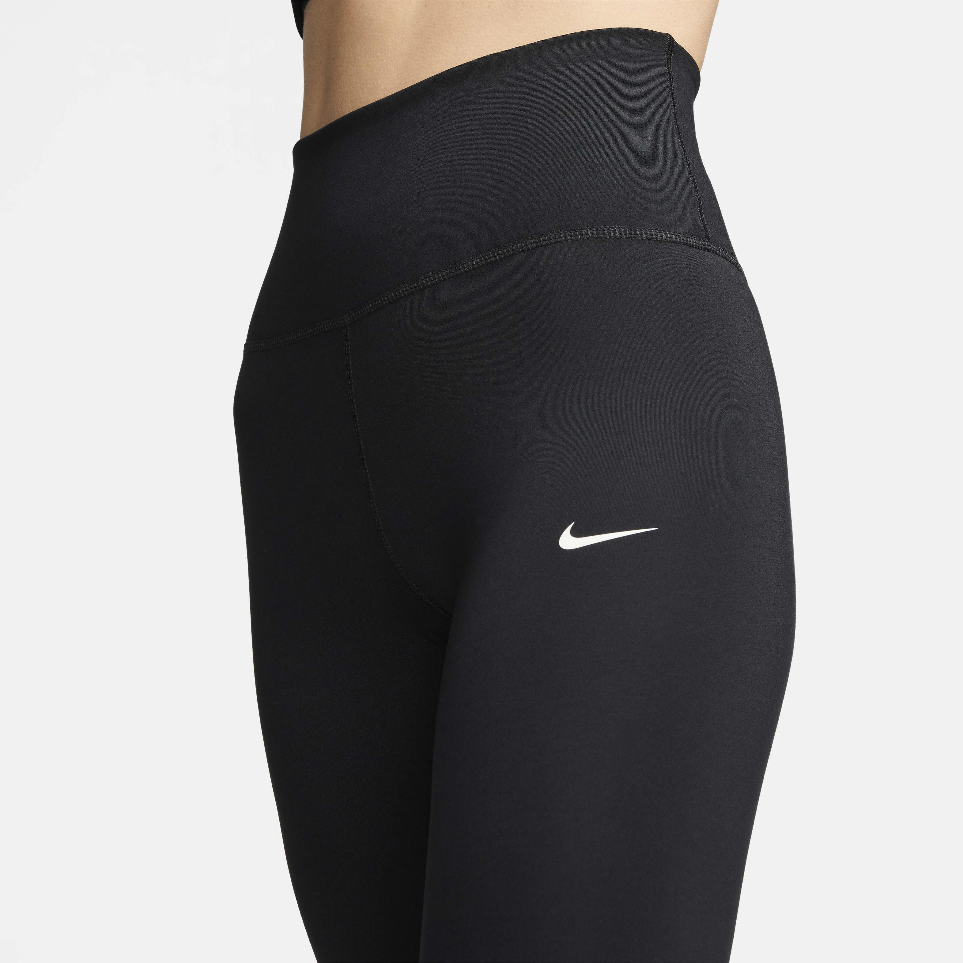 Plain black nike leggings online
