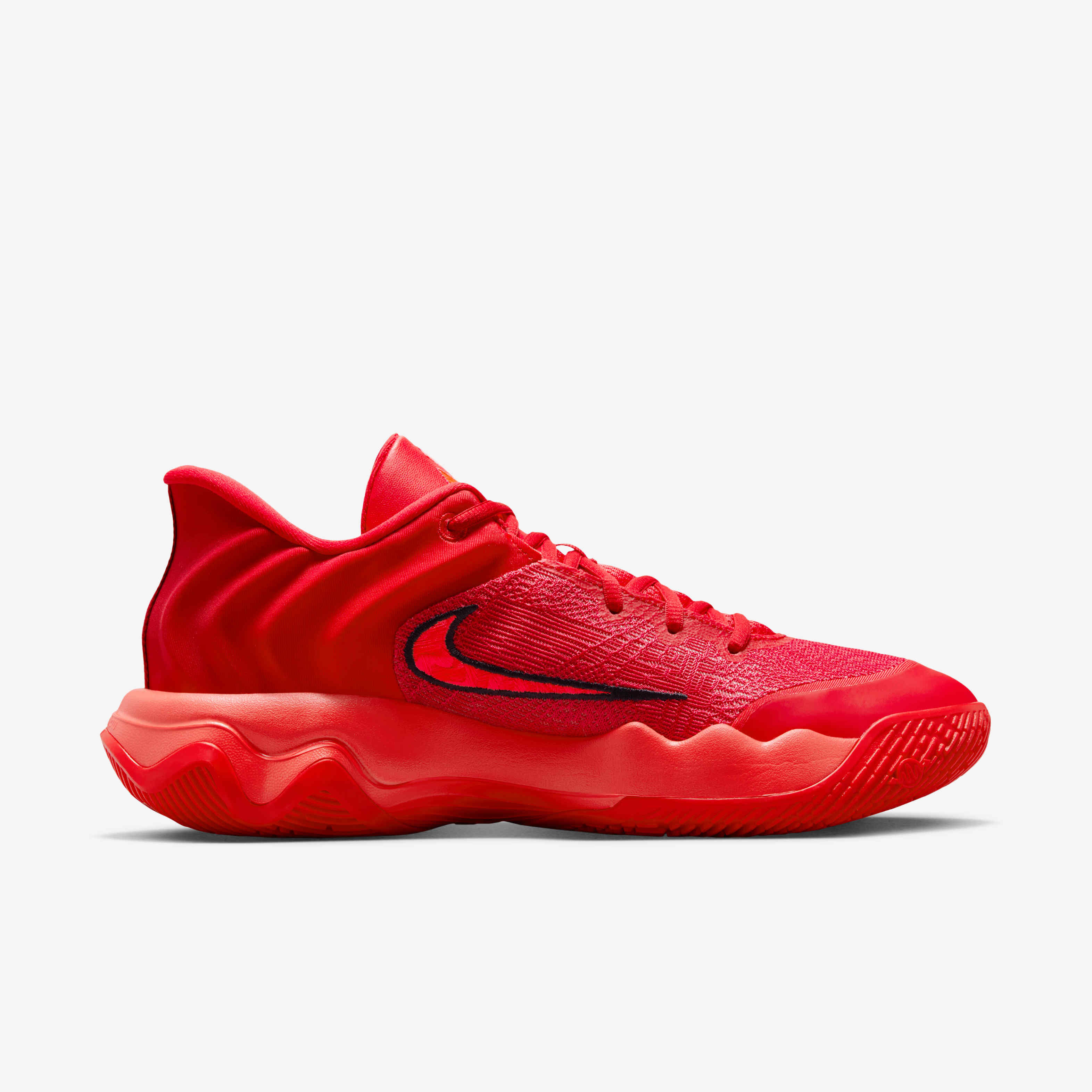 red nike basketball sneakers