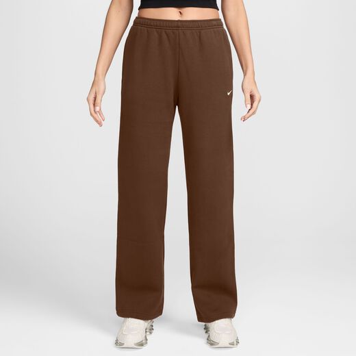 Women's Collection-Nike, Nike Studio Fleece Medium Weight, Women's Mid-Rise Open-Hem Trousers
