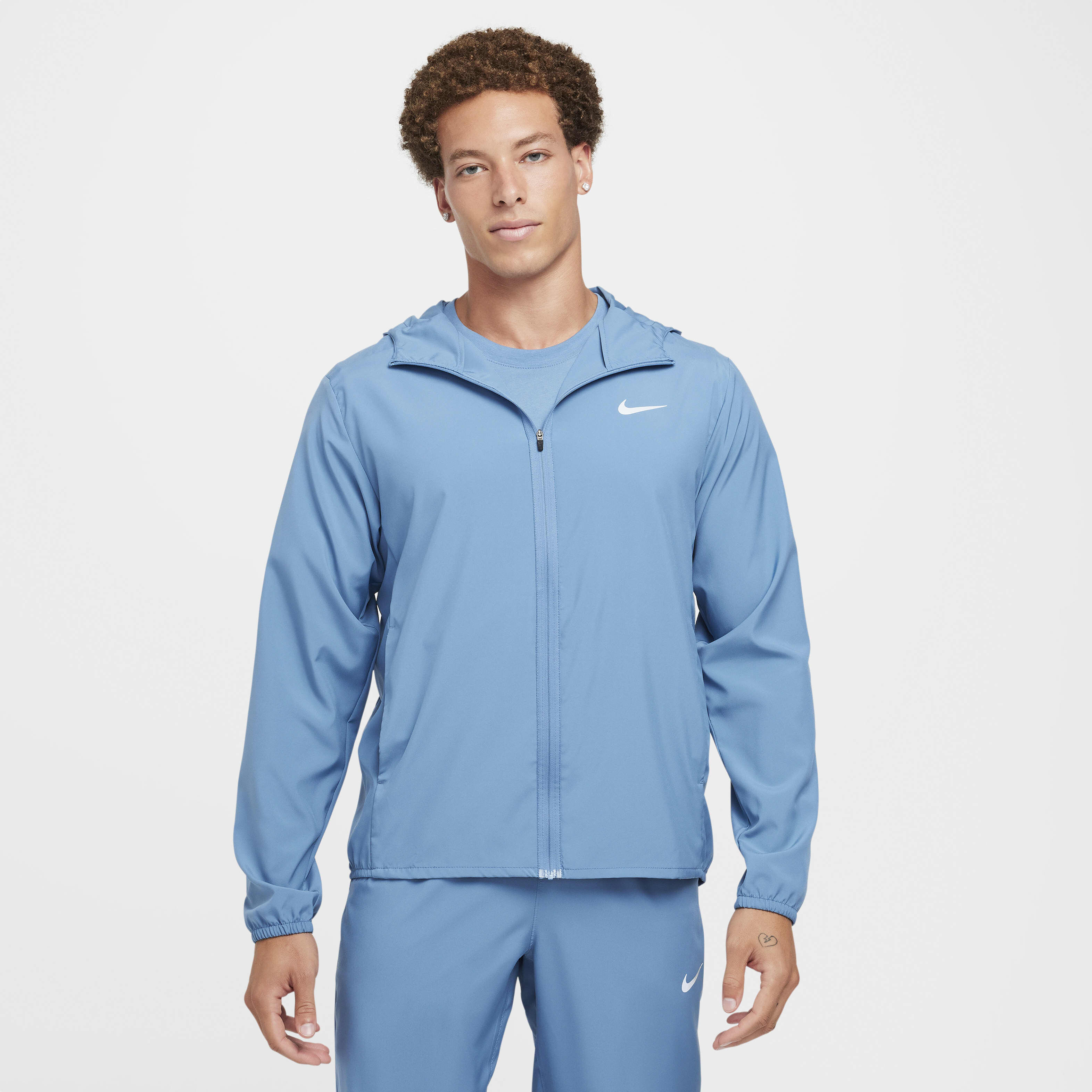 Buy Nike Form Men's Dri-FIT Hooded Versatile Jacket - Aegean Storm