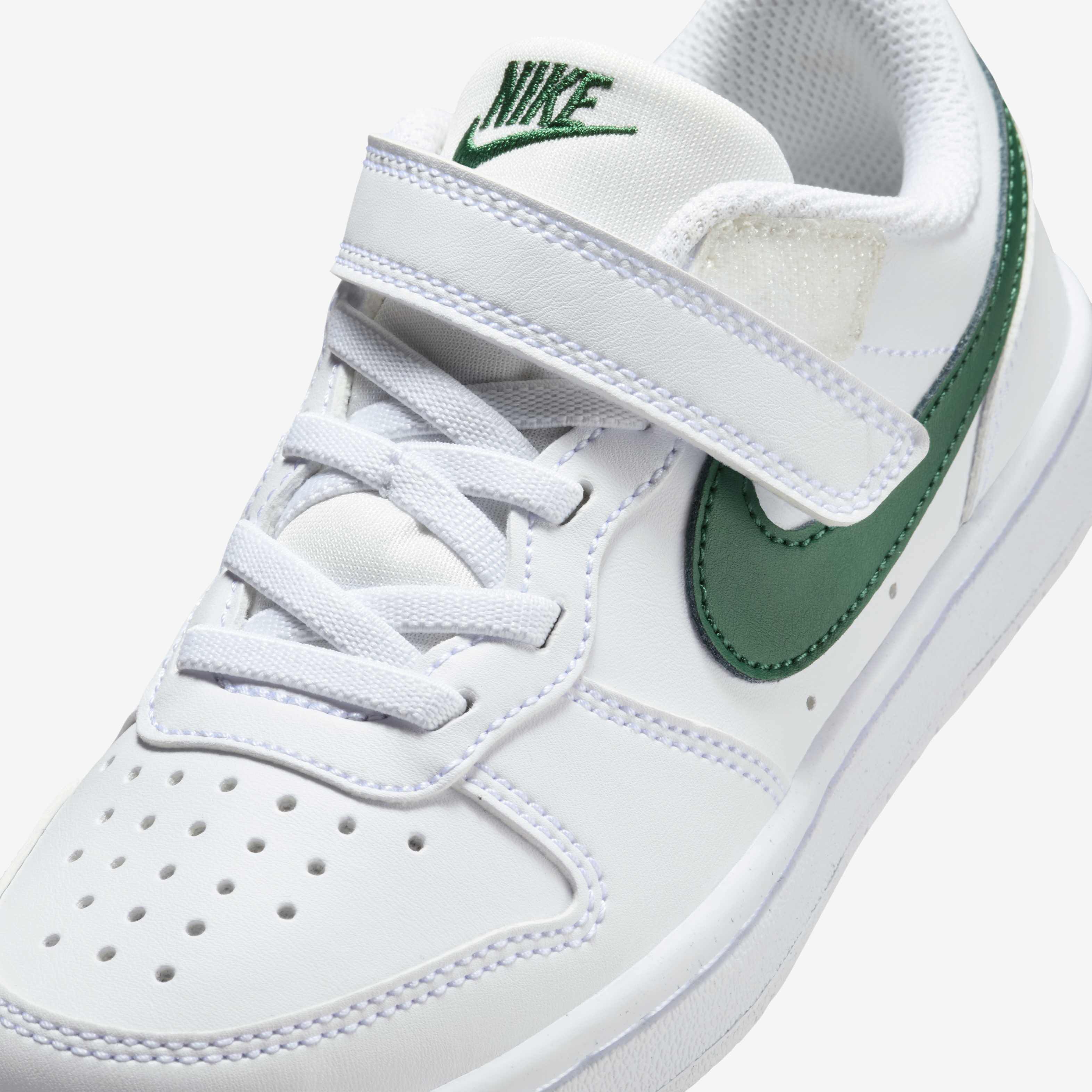 Buy Nike Court Borough Low Recraft Younger Kids #39 Shoes White/Fir