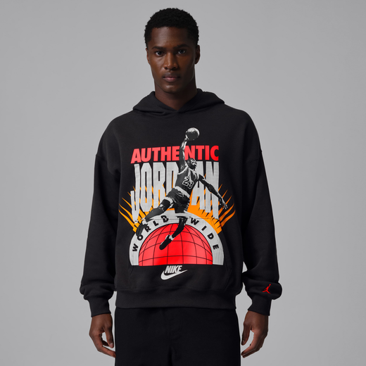 Clothing-JRDN, Jordan Brooklyn Fleece, Men's Pullover Hoodie
