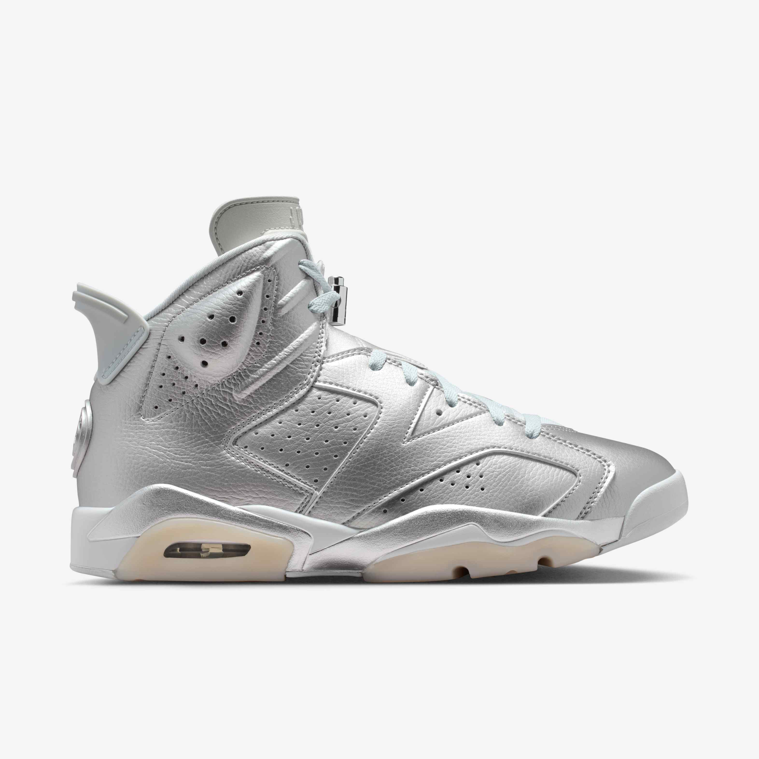 Air Jordan 6 Retro x Paris Saint-Germain 'Metallic Silver' image number 2