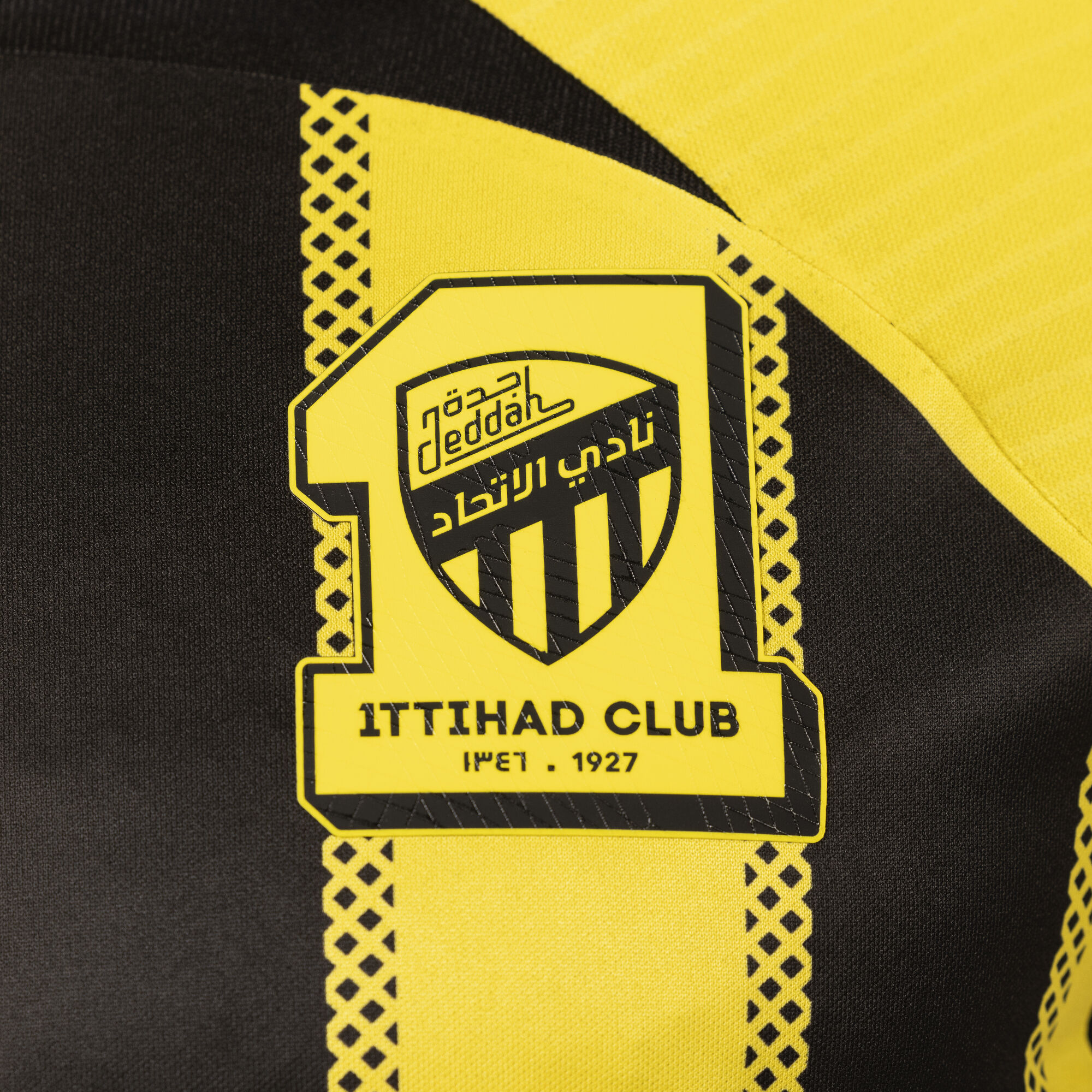 Buy Al Ittihad F.C. 2024 25 Stadium Home Jersey Men s Nike Dri FIT Football Shirt Black Tour Yellow Nike Kuwait Official