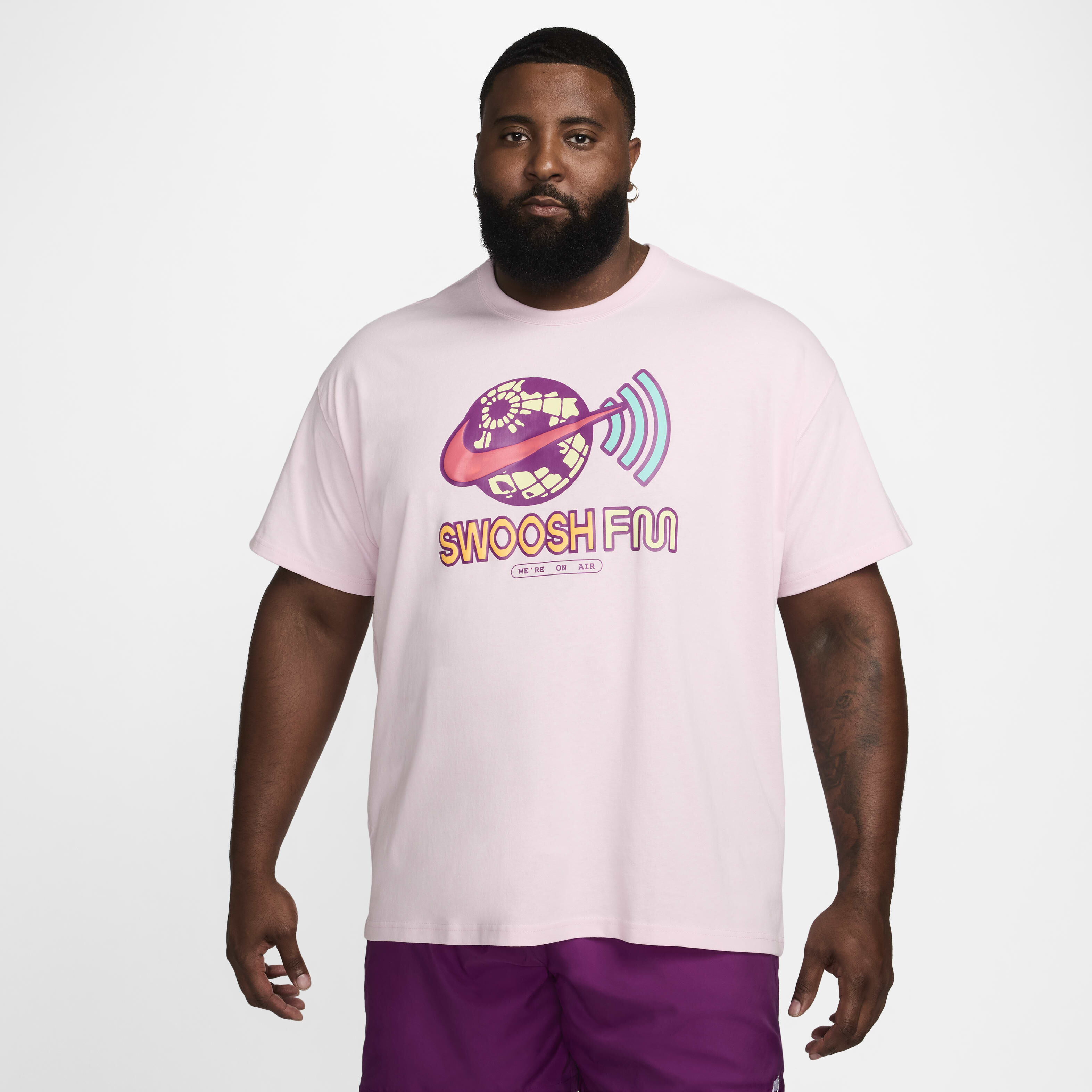 ★ Nike★ Sportswear Max 90 T-shirt M Pink Foam HJ0585663 H Buy Nike Sportswear Men's Max90 T-Shirt - Pink Foam | Nike