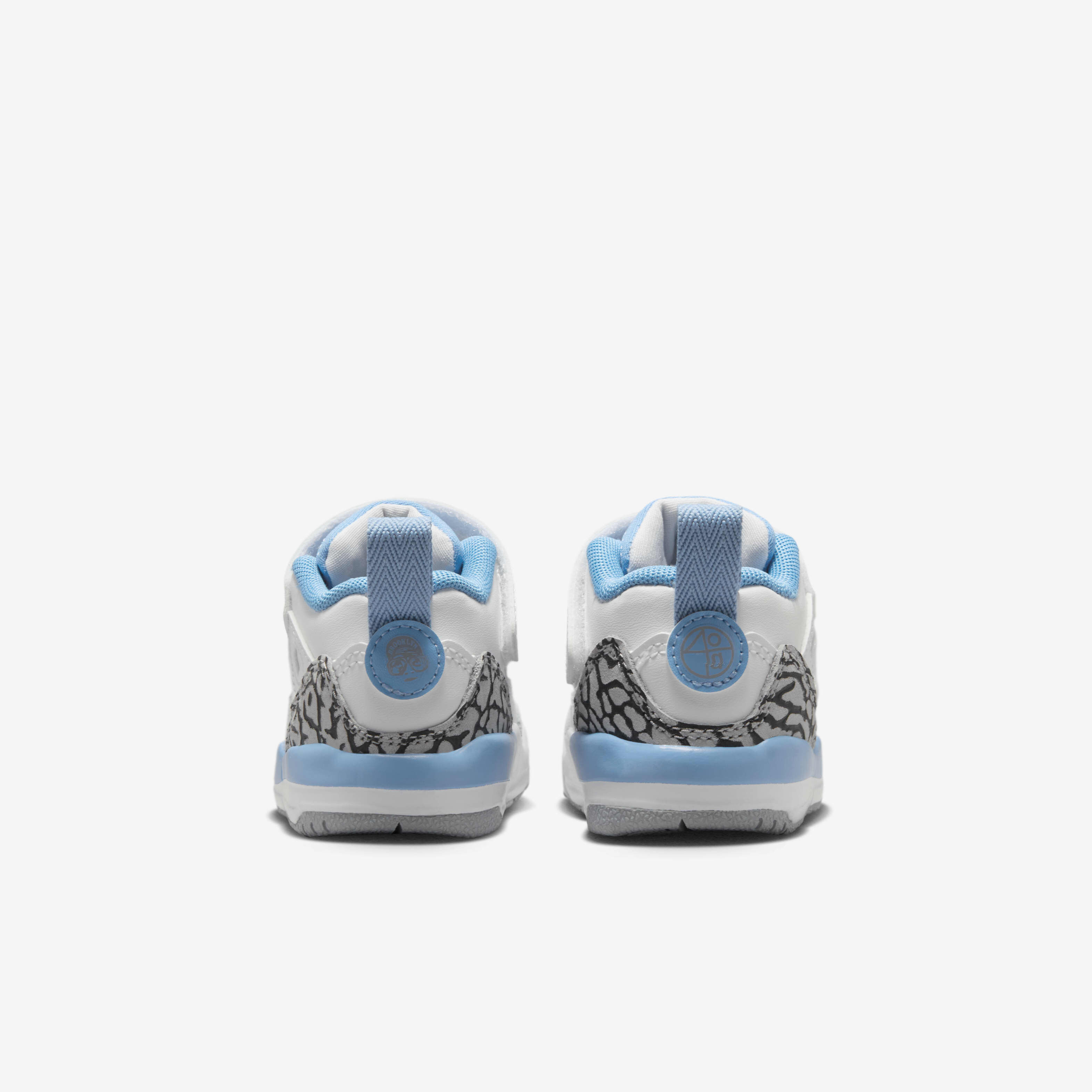 Buy Jordan Spizike Low Baby Toddler Shoes White Wolf Grey Anthracite University Blue Nike Kuwait Official