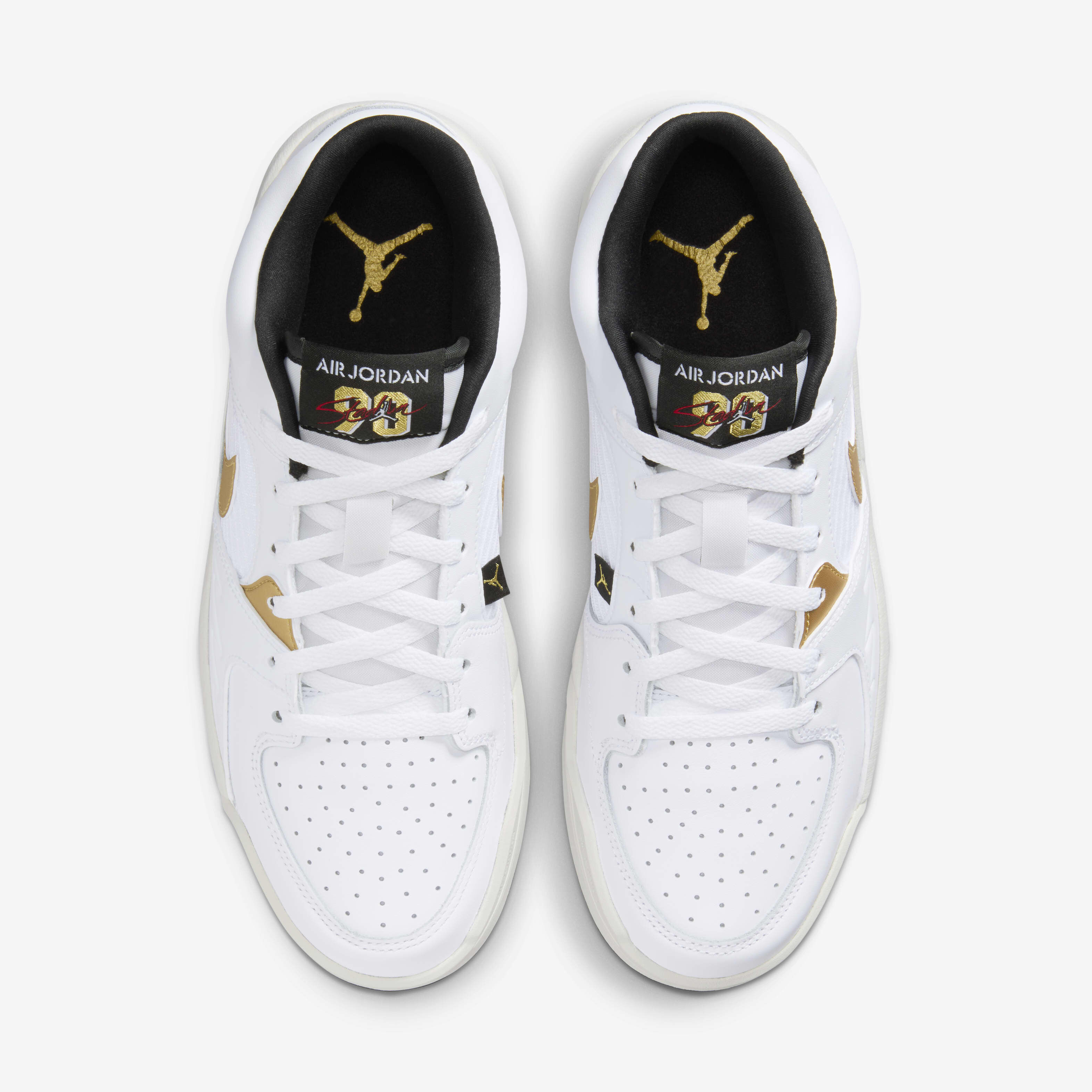 Buy Jordan Stadium 90 Men's Shoes White/Black/Sail/Metallic Gold