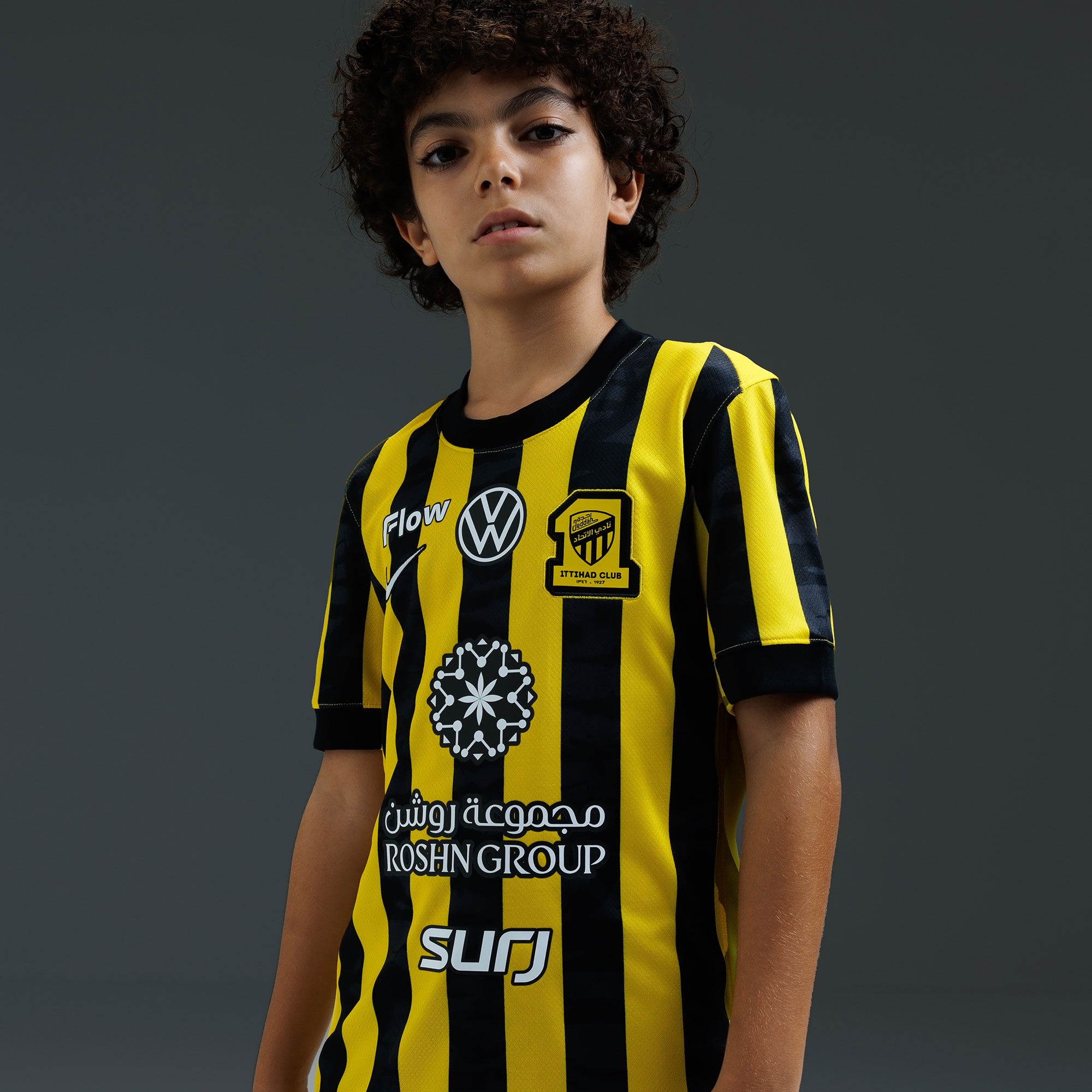 Al-Ittihad F.C. 2025/26 Stadium Home Jersey image number 3