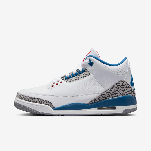جوردن-جوردن, Air Jordan 3 Retro "True Blue", حذاء للرجال