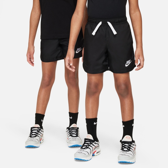 Nike woven logo shorts sales