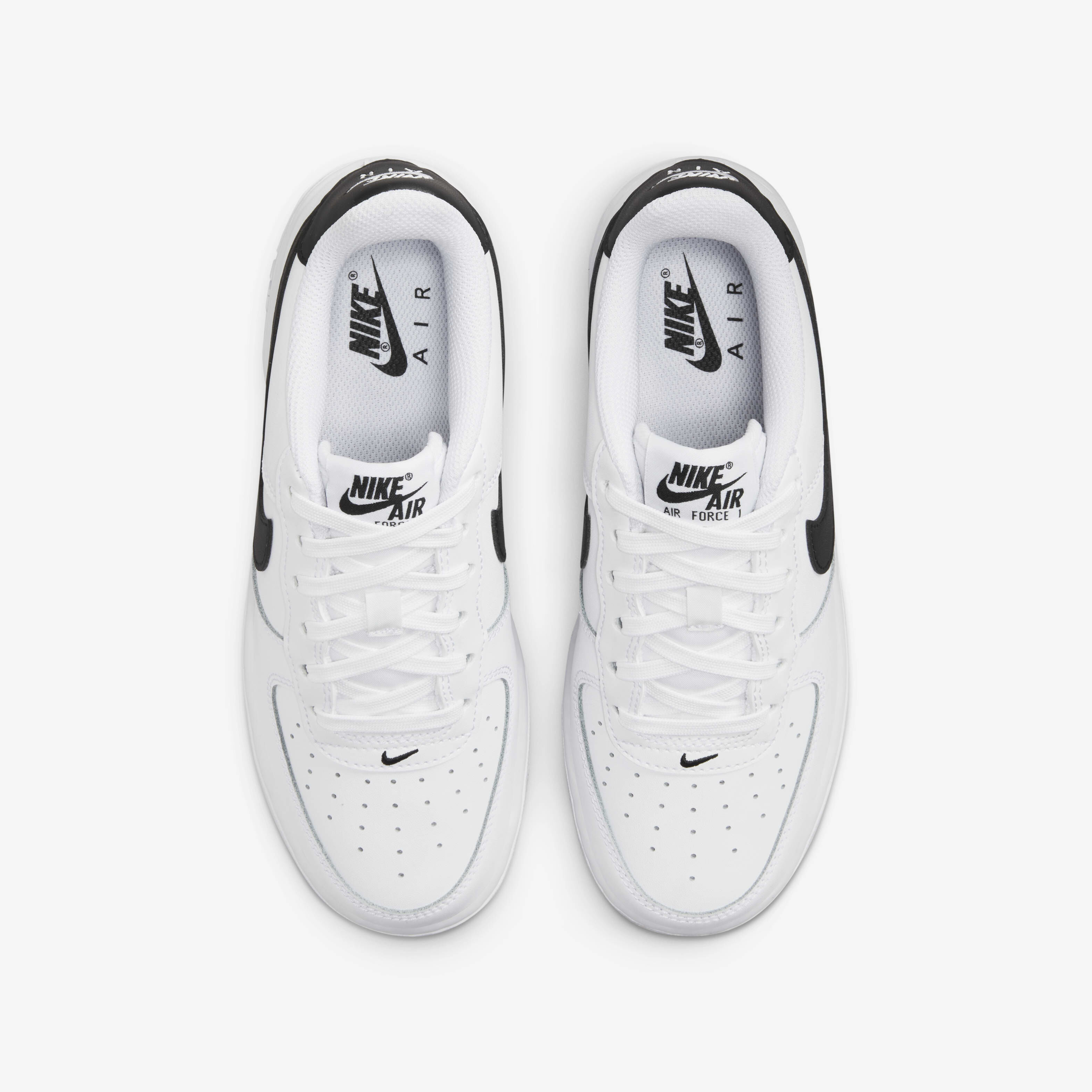 Nike white air force 1 trainers youth clearance
