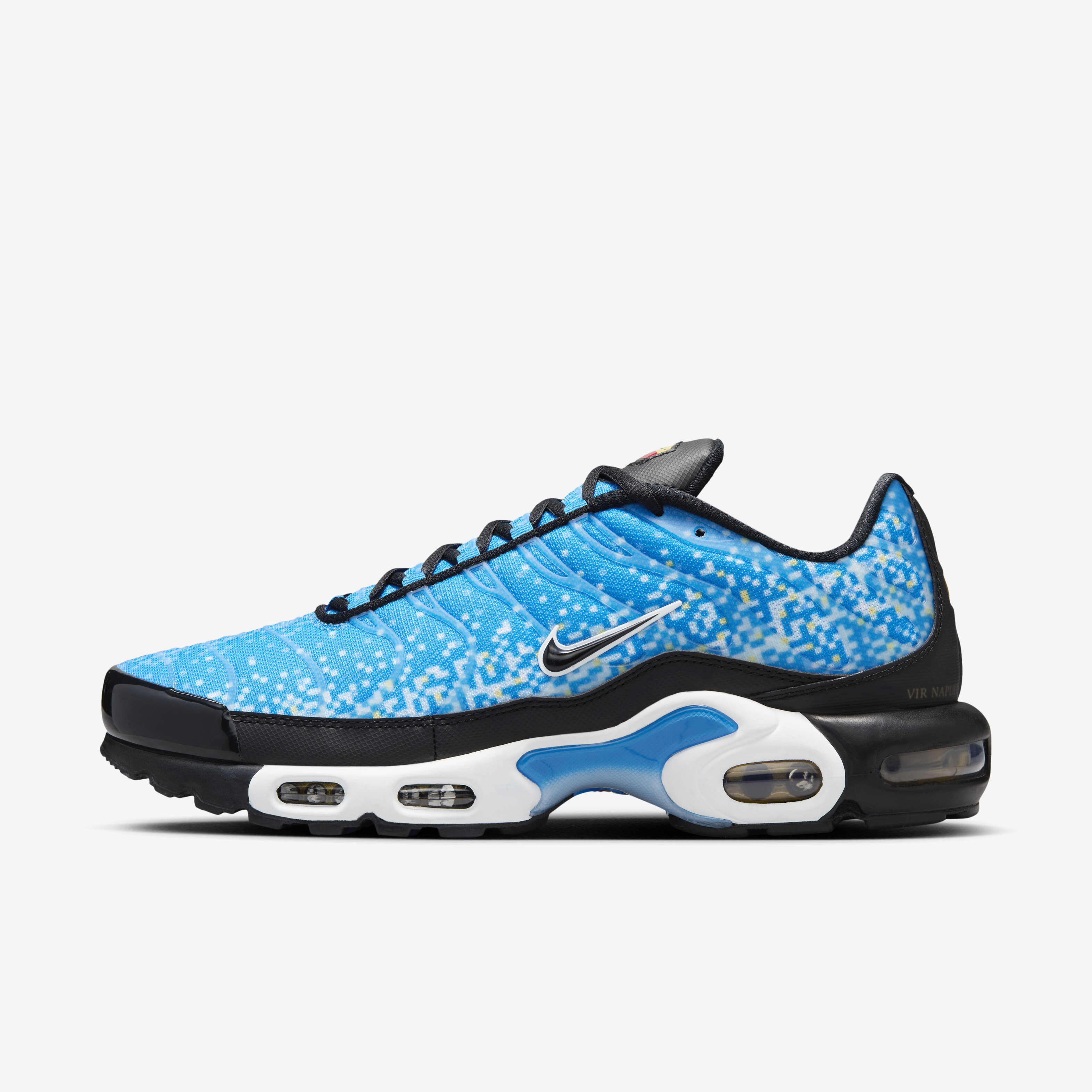 Buy Nike Air Max Plus Napoli Men s Shoes Light Photo Blue White Metallic Gold Black Nike Kuwait Official