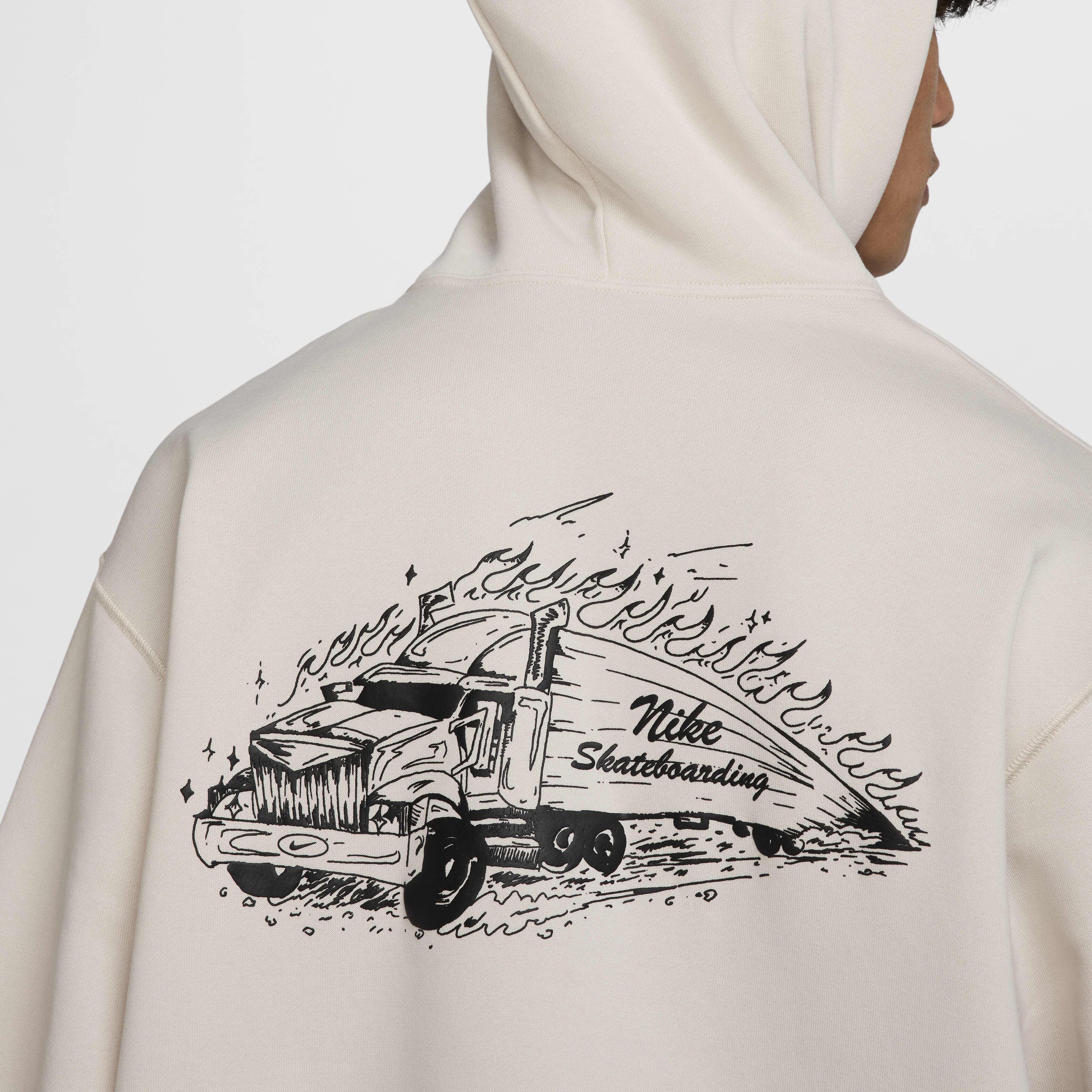 Buy Nike SB Skate Fleece Hoodie - Light Orewood Brown | Nike Kuwait Official