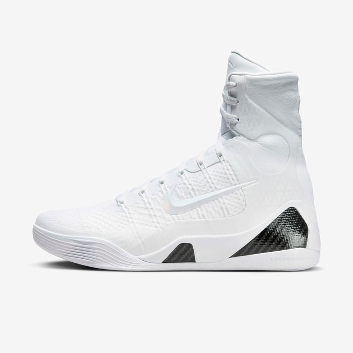 Buy Kobe IX Elite High Protro Basketball Shoes White/White/White