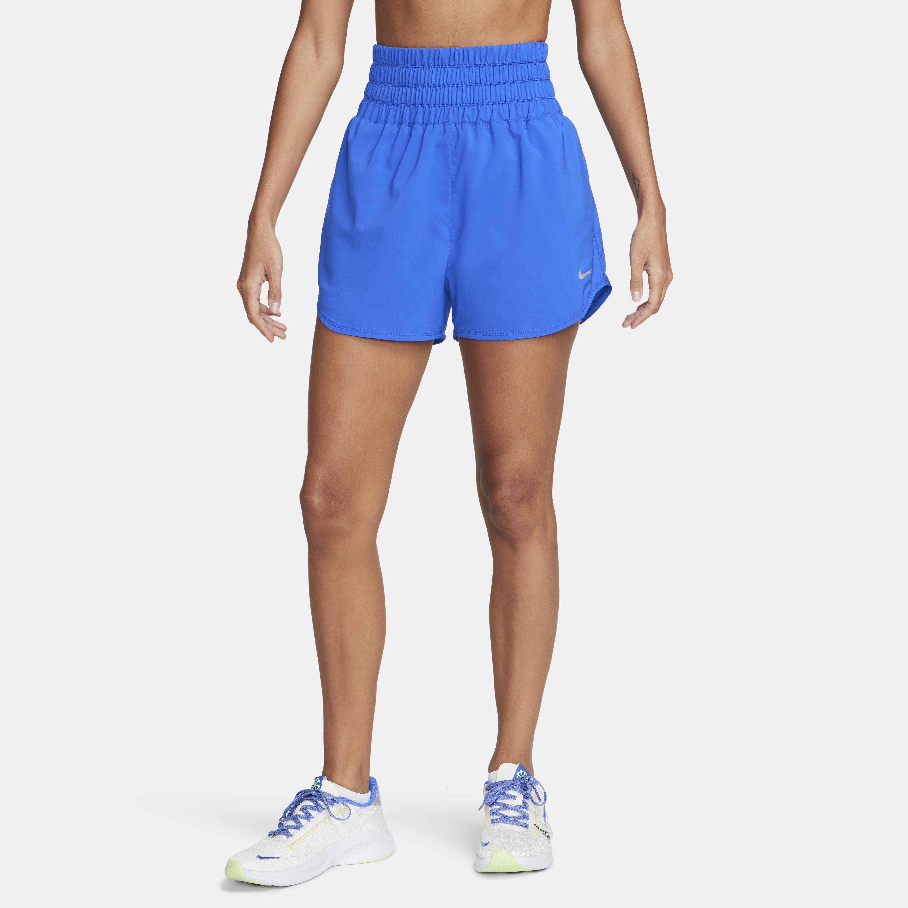 Buy Nike One Women s Dri FIT Ultra High Waisted 8cm approx. Brief Lined Shorts Nike Kuwait Official