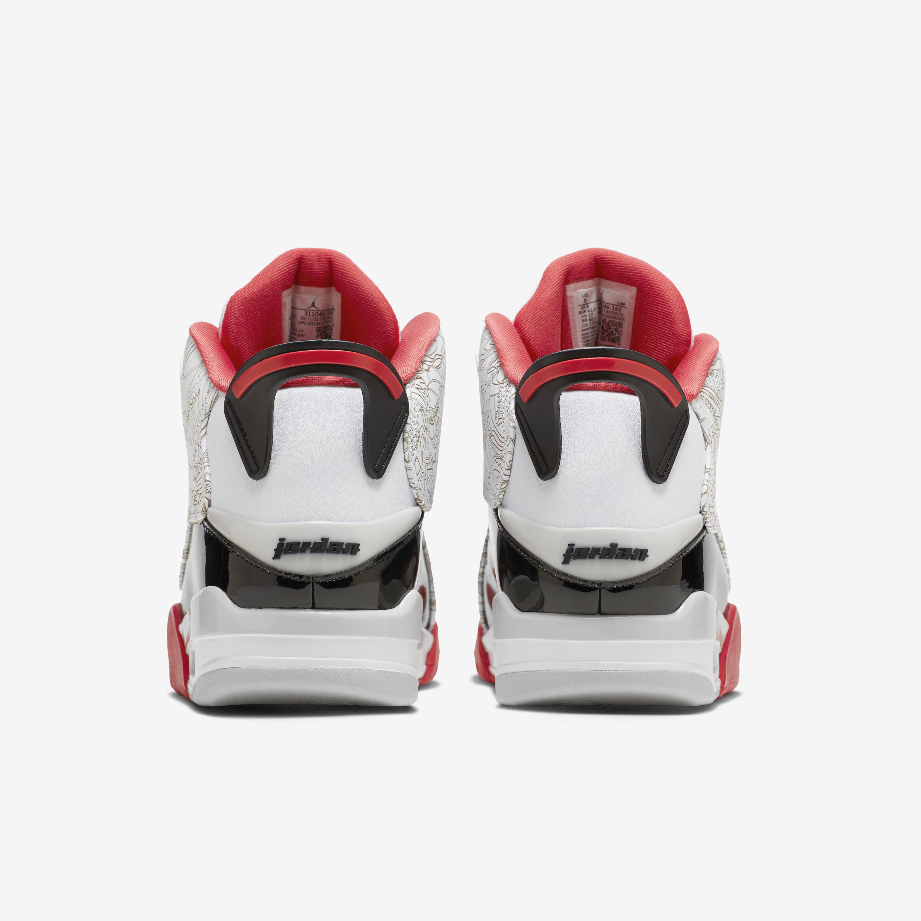 nike air jordan dub zero red