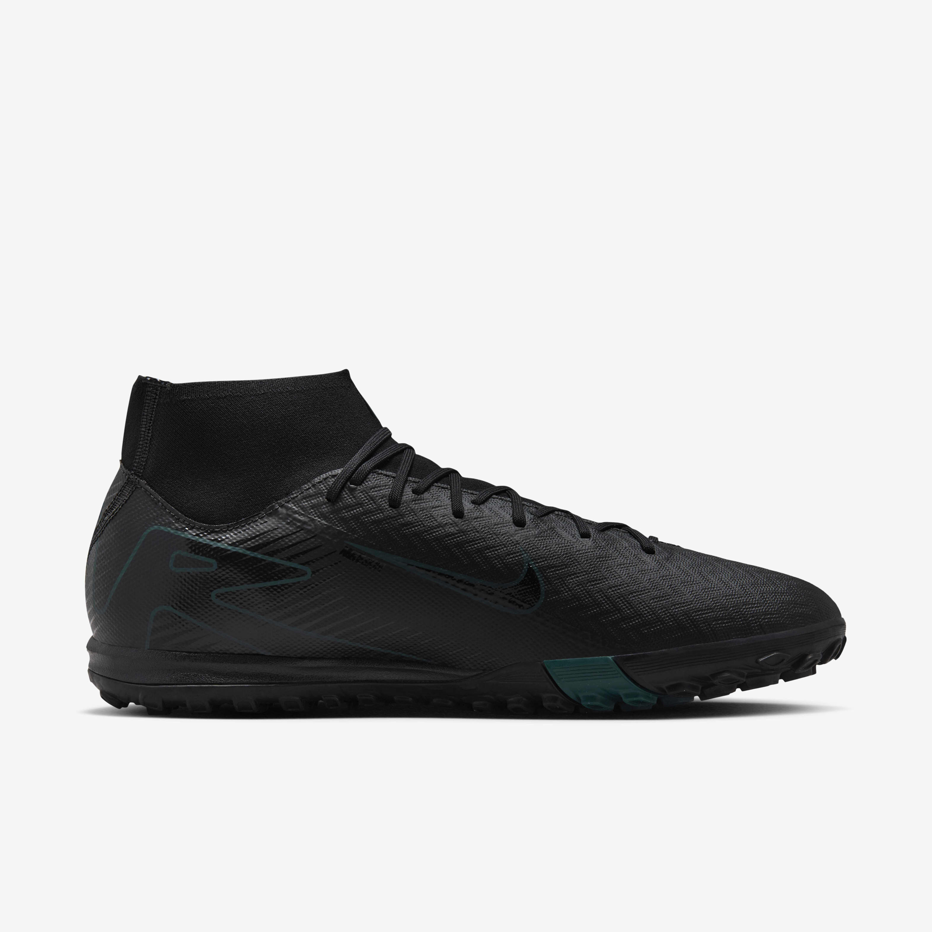 Nike mercurial superfly 7 academy tf black top