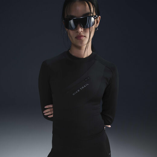 تيشيرتات وقمصان-نايكي, نايكي تريل, تيشيرت ستورج دراي-فت بأكمام طويلة للنساء