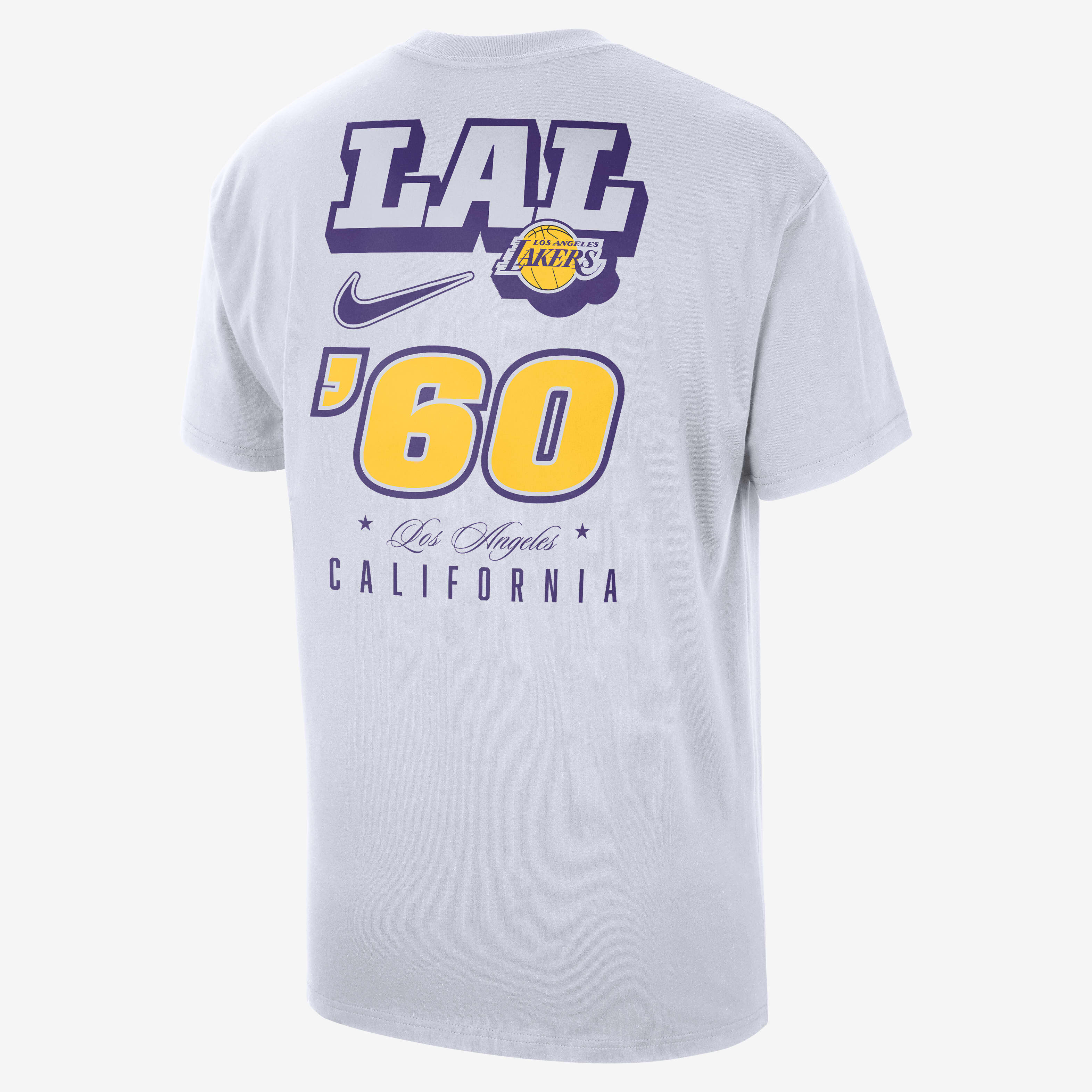 Buy Los Angeles Lakers Courtside Men s Nike NBA T Shirt Nike Kuwait Official