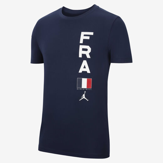 Basketball Tops & T-Shirts-JRDN, France Jordan Dri-FIT Team, Men's Basketball T-Shirt