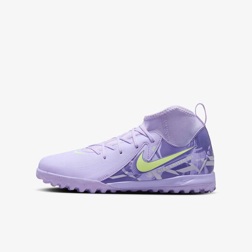 Kids' Football Turf Shoes-Nike, Nike United Jr. Phantom Luna 2 Academy, Older Kids' TF High-Top Football Shoes