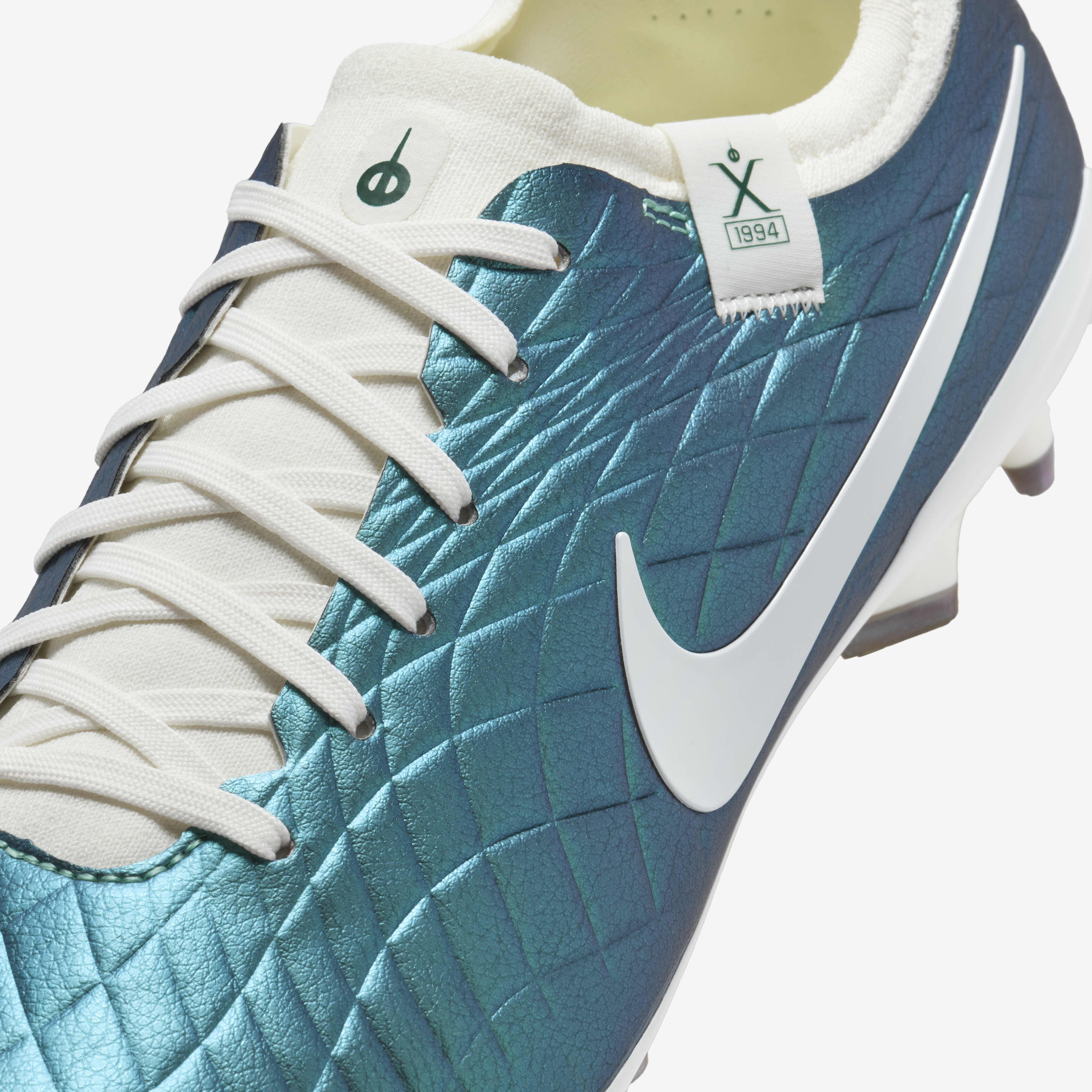 Buy Nike Tiempo Emerald Legend 10 Pro FG Low Top Football Boot Dark Atomic Teal Sail Nike Kuwait Official