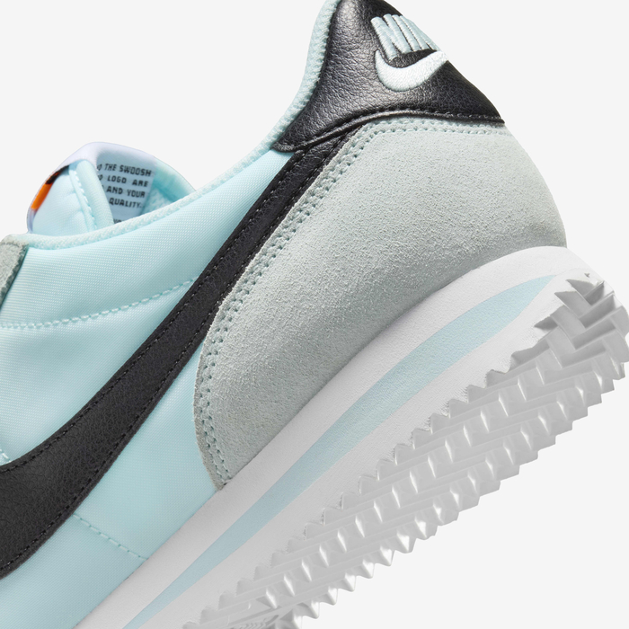 Buy Nike Cortez Textile Shoes Glacier Blue/White/Safety Orange