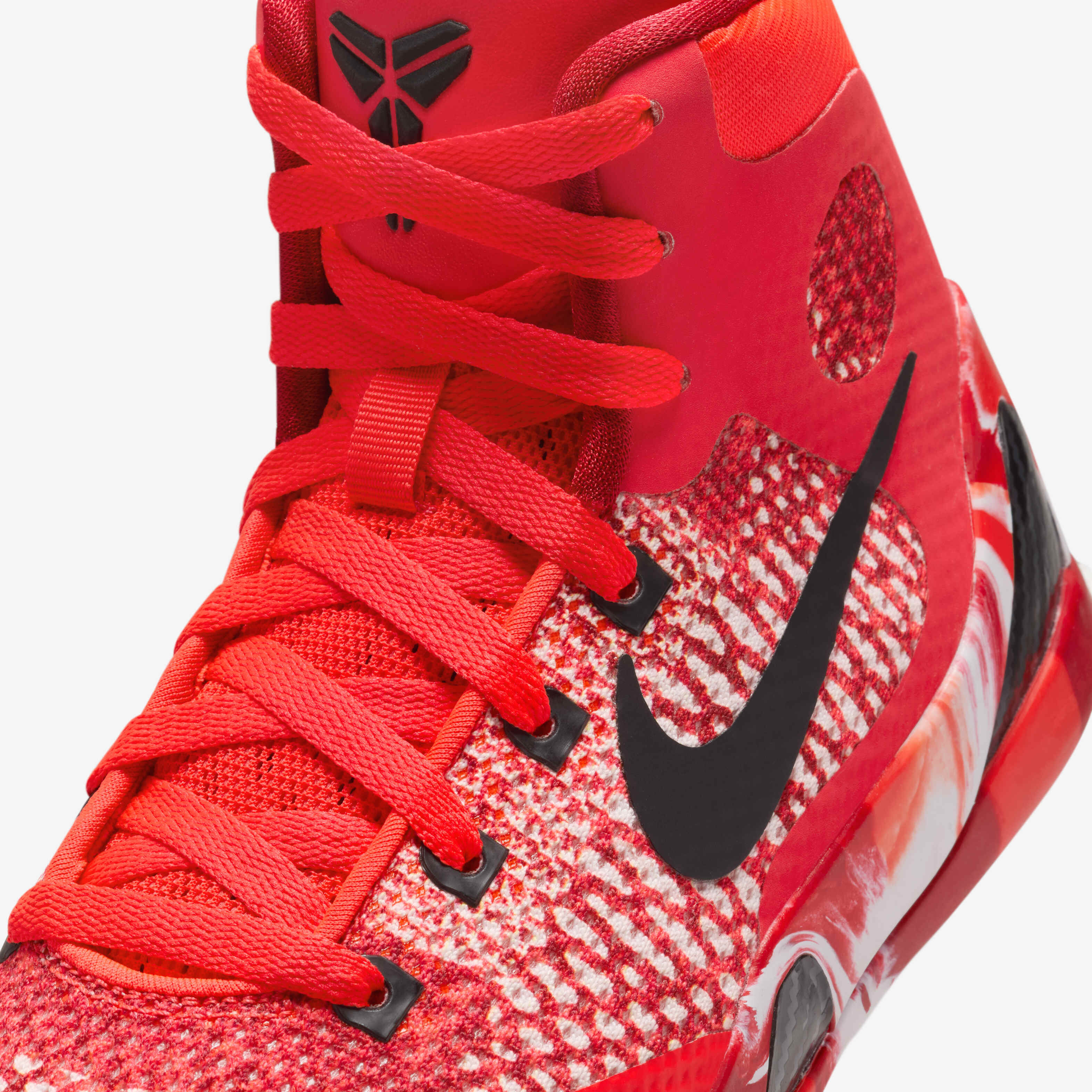 Buy Kobe IX Elite Older Kids Basketball Shoes Bright Crimson White Black Nike Kuwait Official