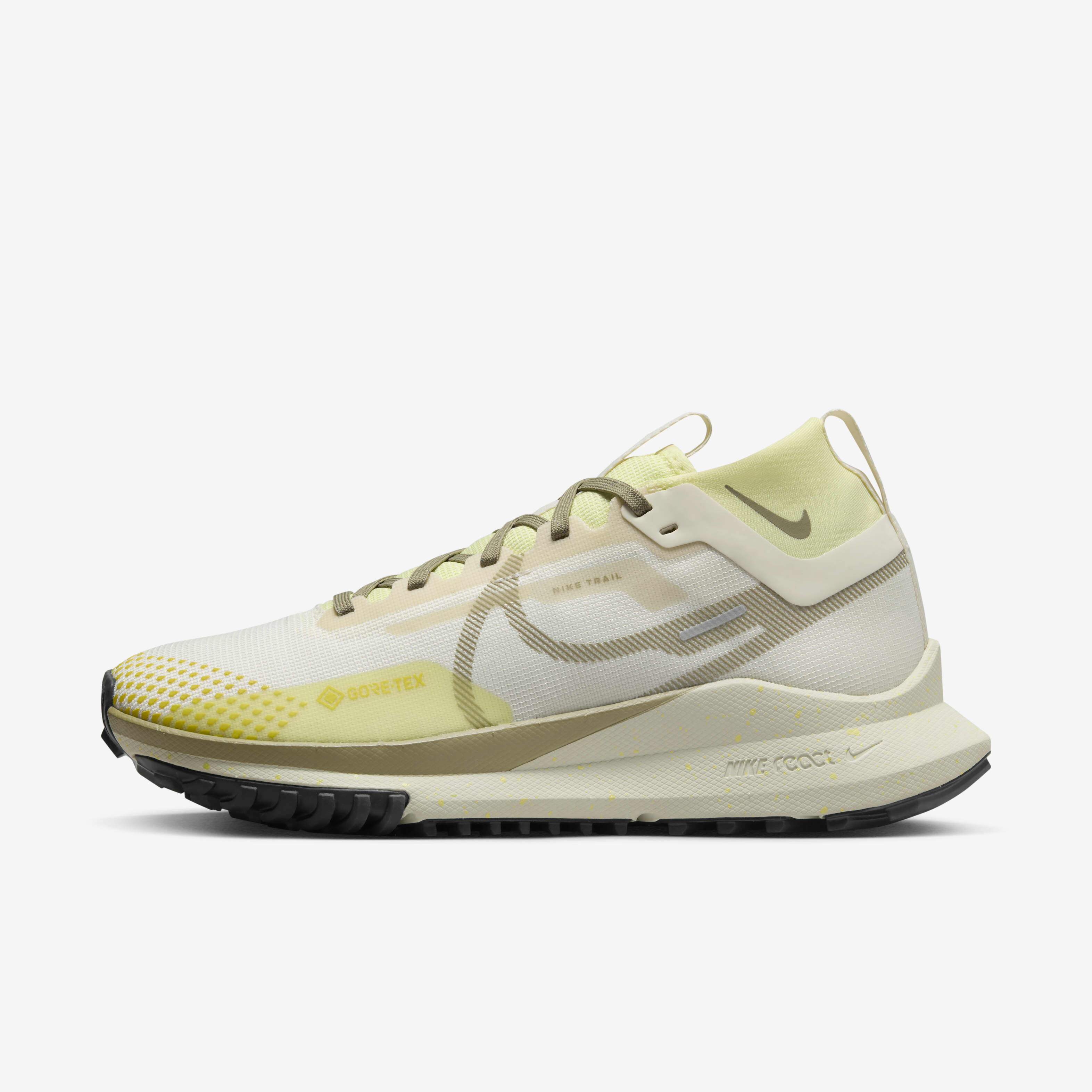 Buy Nike Pegasus Trail 4 GORE TEX Women s Waterproof Trail Running Shoes Pale Ivory Luminous Green High Voltage Neutral Olive Nike Kuwait Official