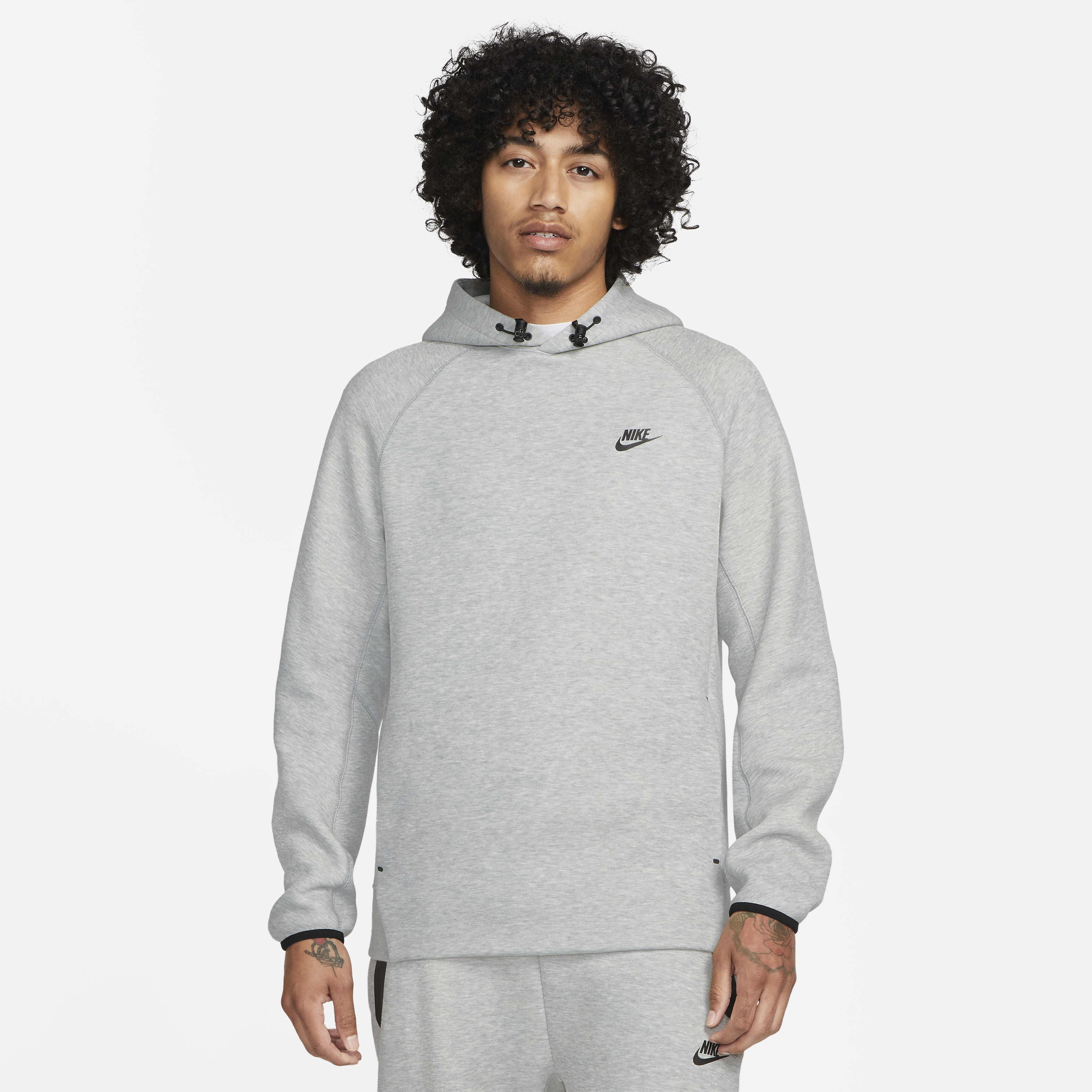Buy Nike Sportswear Tech Fleece Men's Pullover Hoodie Dark Grey