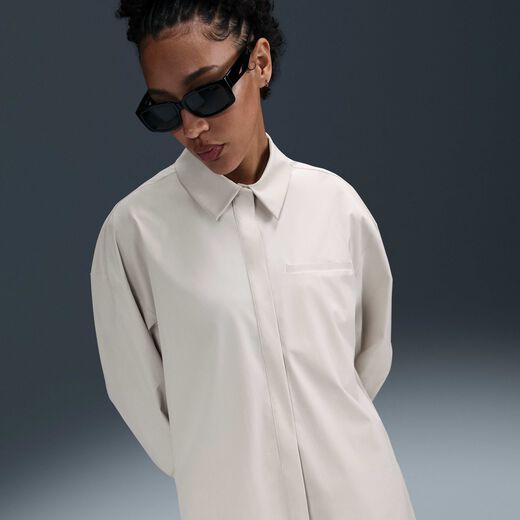 Everyday Tailored Comfort-Nike, Nike 24.7 PerfectStretch, Women's Dri-FIT Oversized Long-Sleeve Top Everyday Tailored Comfort-Nike, Nike 24.7 PerfectStretch, Women's Dri-FIT Oversized Long-Sleeve Top