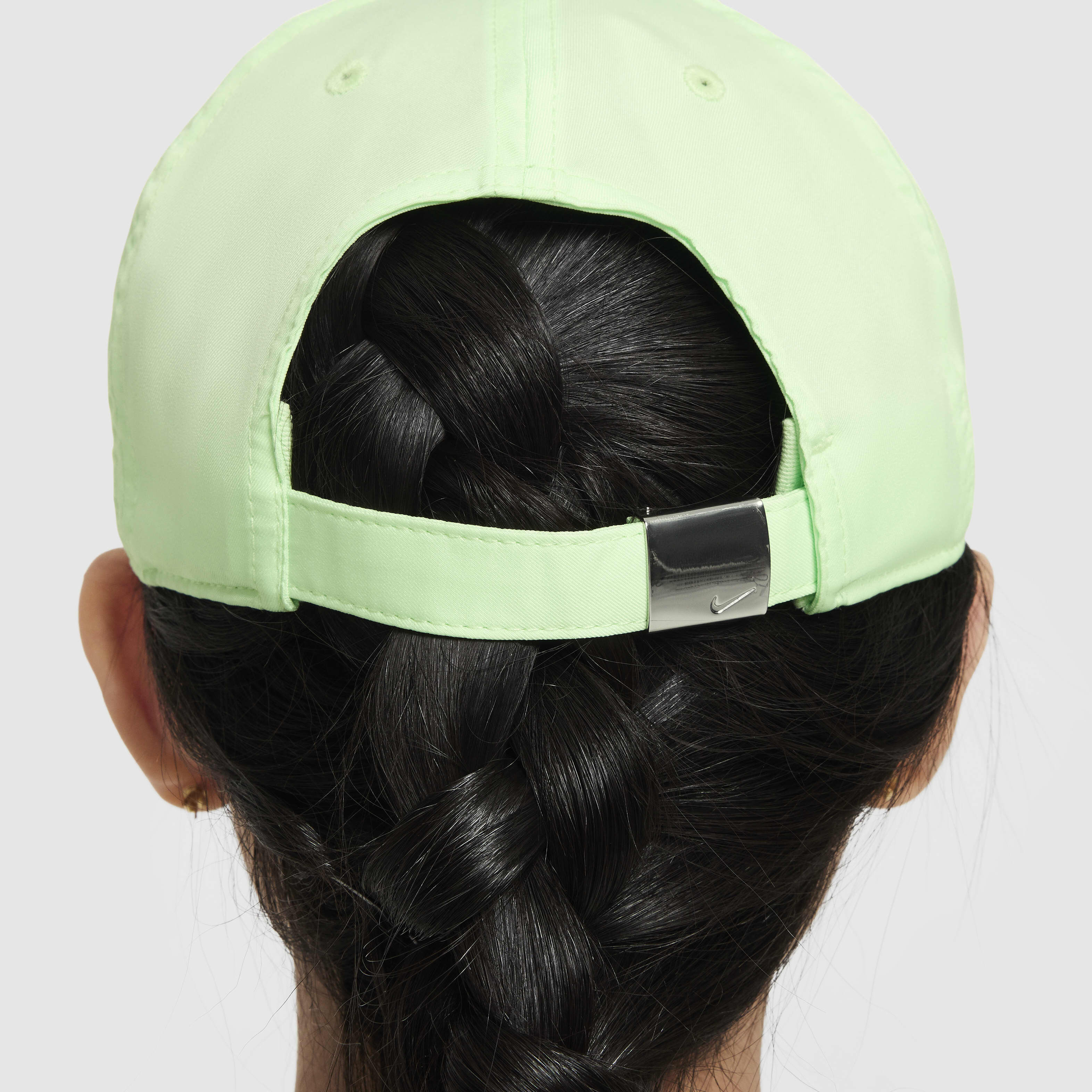 Buy Nike Dri FIT Club Kids Unstructured Metal Swoosh Cap Vapour Green Nike Kuwait Official
