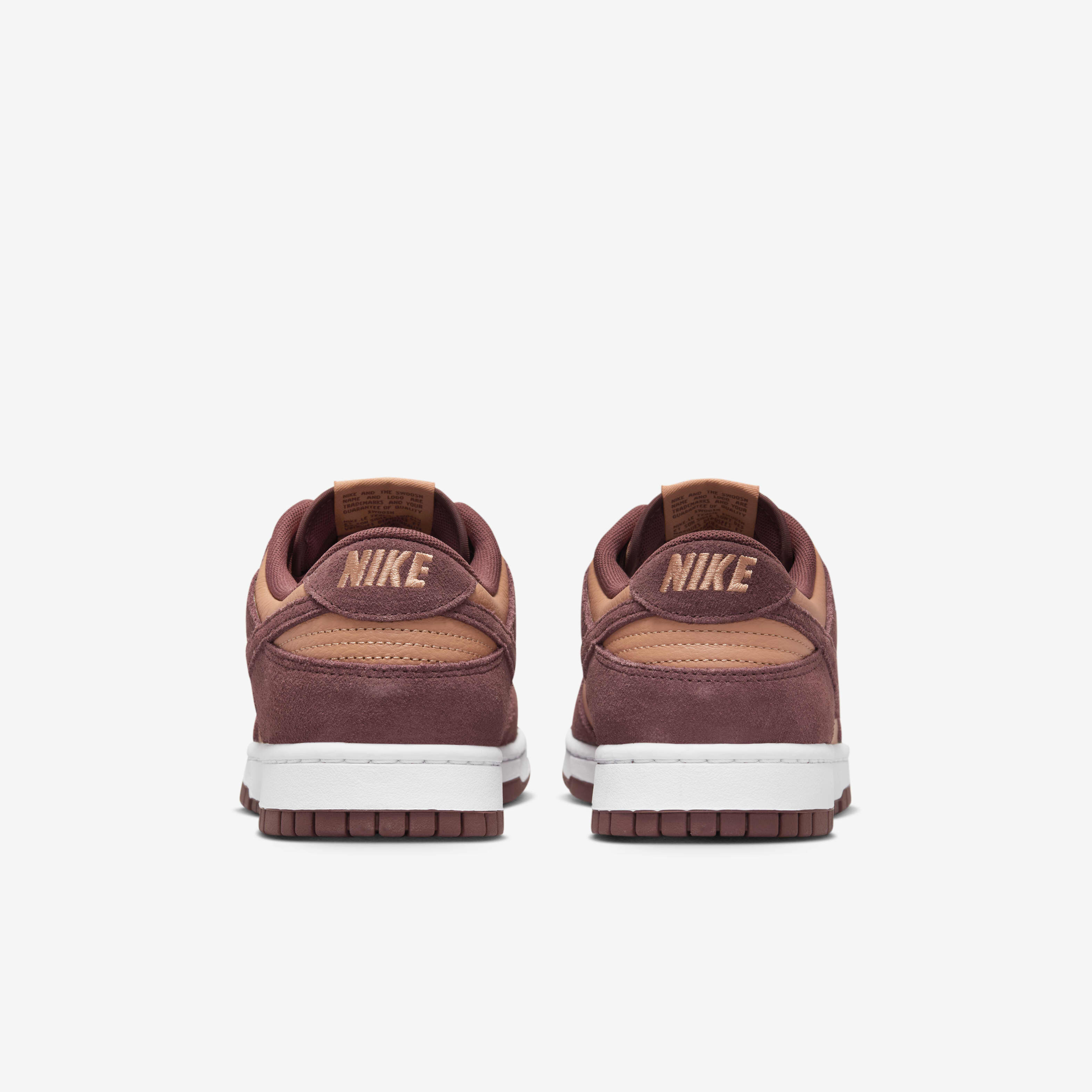Nike dunk brown suede online
