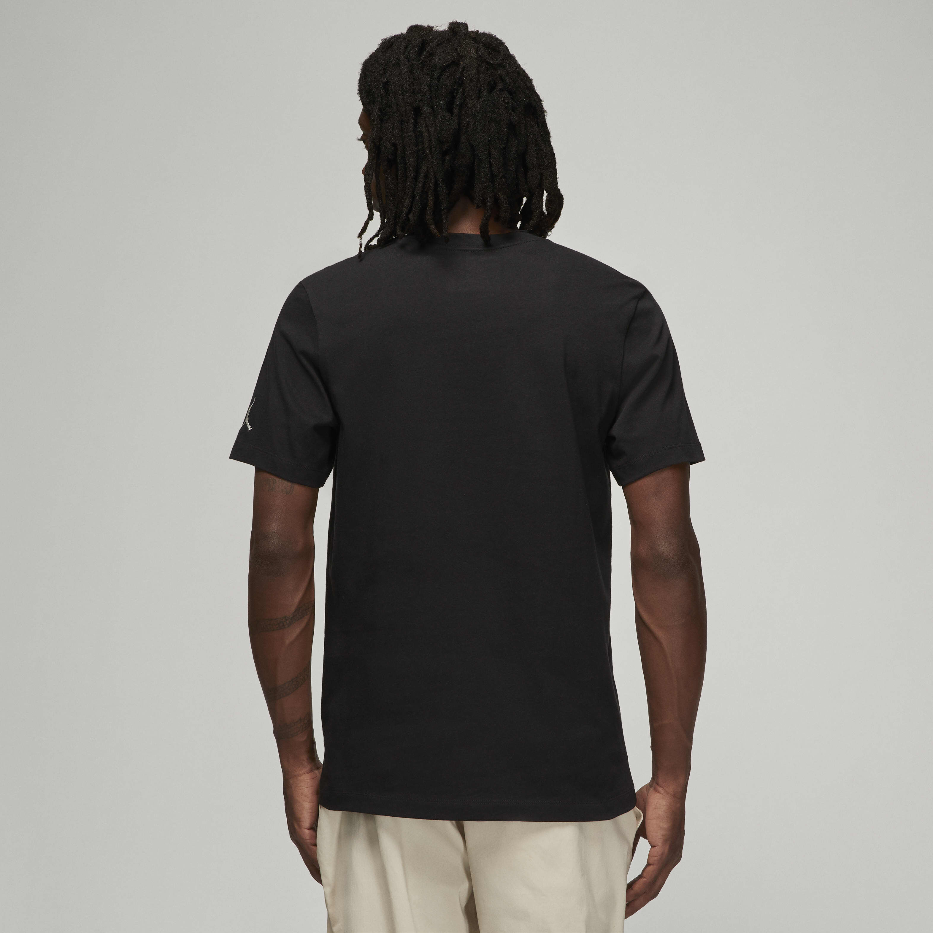★ Nike★ Jordan Air T-Shirt M Black Sail DM3182010 DM3182- JORDAN Air T-Shirt DM3182 010 - Shiekh