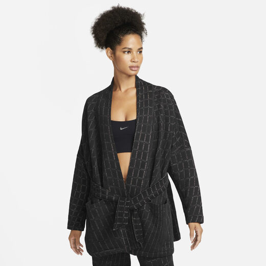 Yoga Hoodies & Sweatshirts-Nike, Nike Yoga Therma-FIT Luxe, Women's Jacquard Top