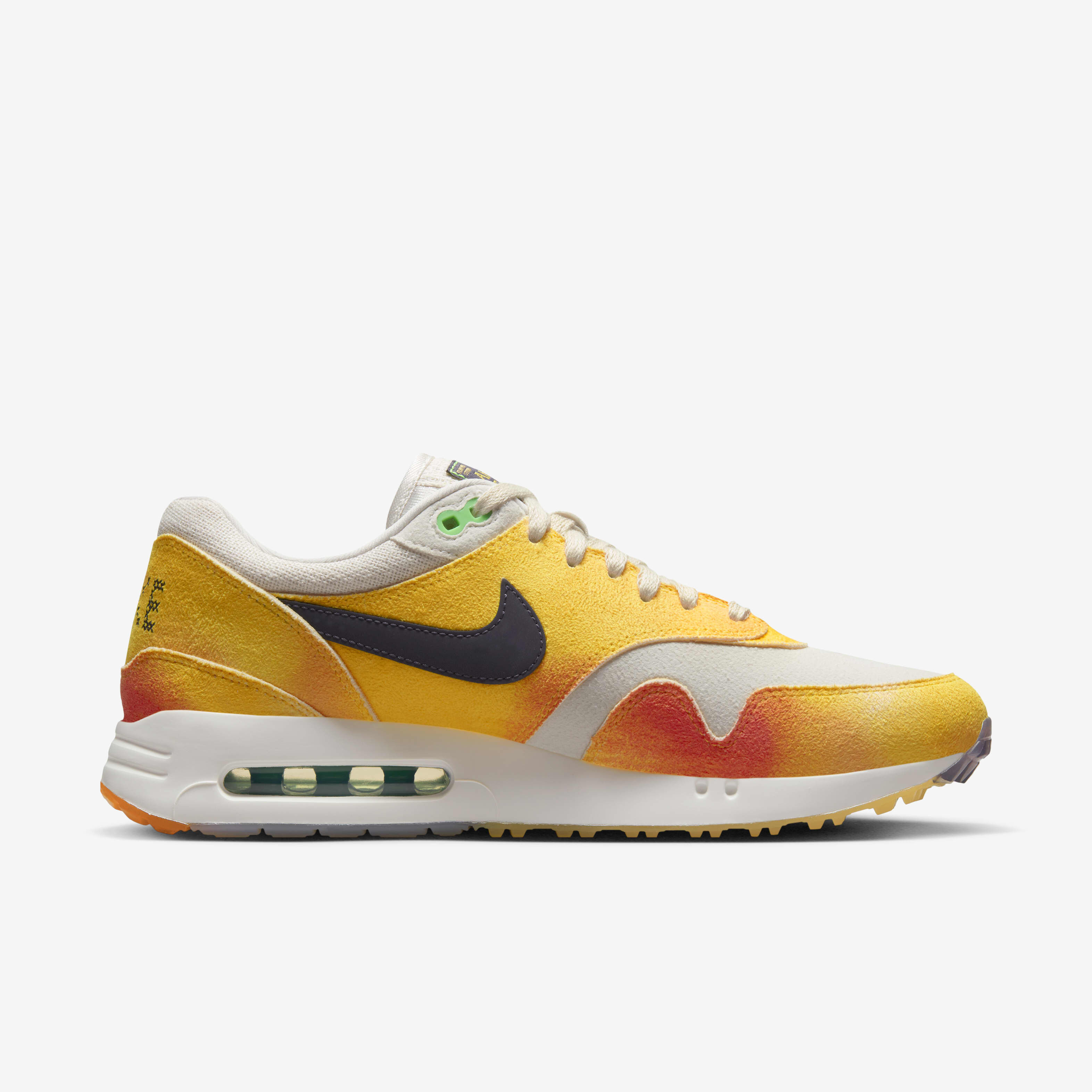 NIKE GOLF ナイキゴルフ DV6802-007 AIR MAX 1 86 OG G NRG M23 ゴルフシューズ PHANTOM/GRIDIRON-TOPAZ GOLD イエロー系 24.5 [240101440077] ゴルフウェア レディース ストスト NIKE GOLF ナイキゴルフ DV6802-007 AIR MAX 1 86 OG G NRG M23