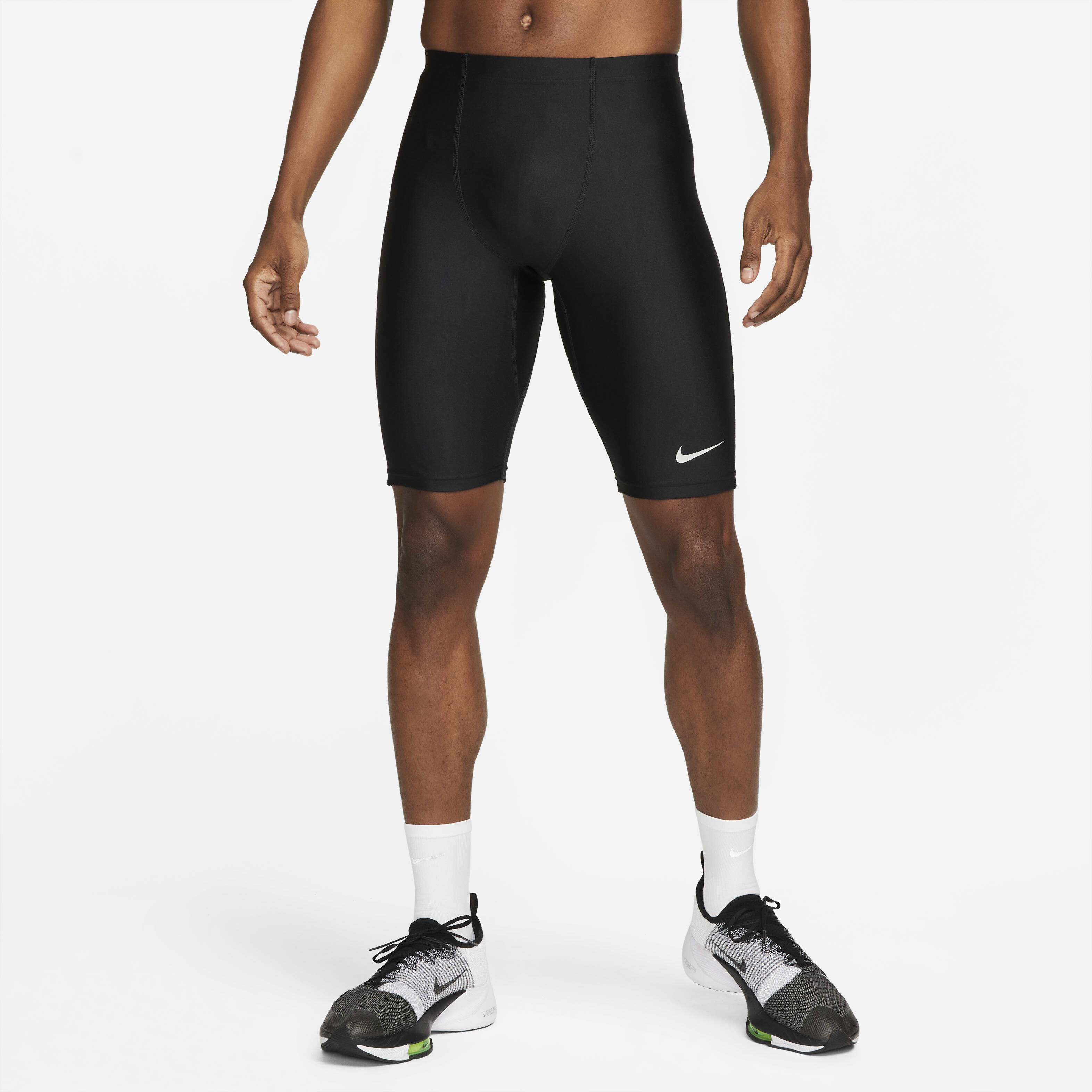 Buy Nike Dri-FIT Fast Men's 1/2-Length Racing Tights Black
