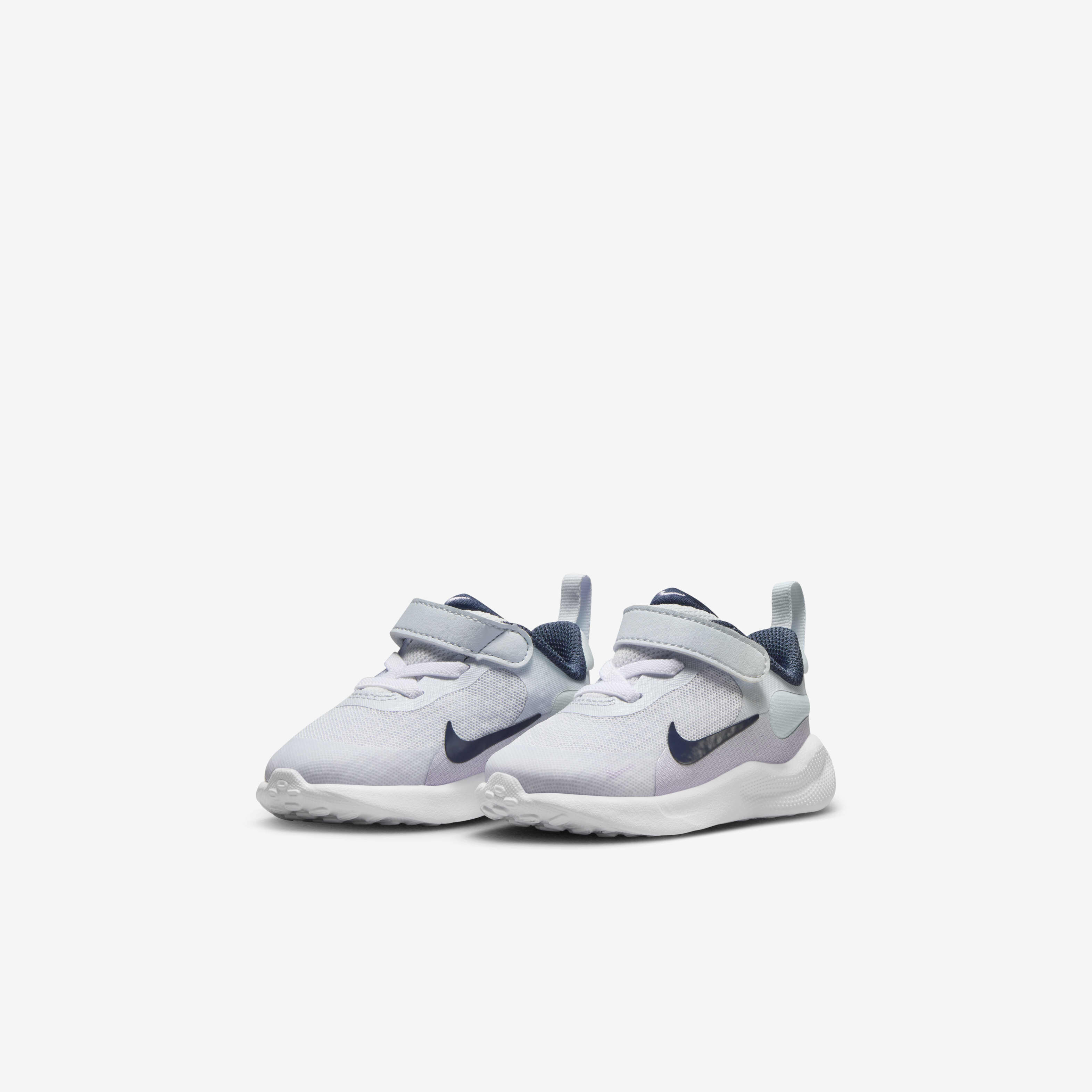 Buy Nike Revolution 7 Baby Toddler Shoes Football Grey Lilac Bloom Lilac Midnight Navy Nike Kuwait Official