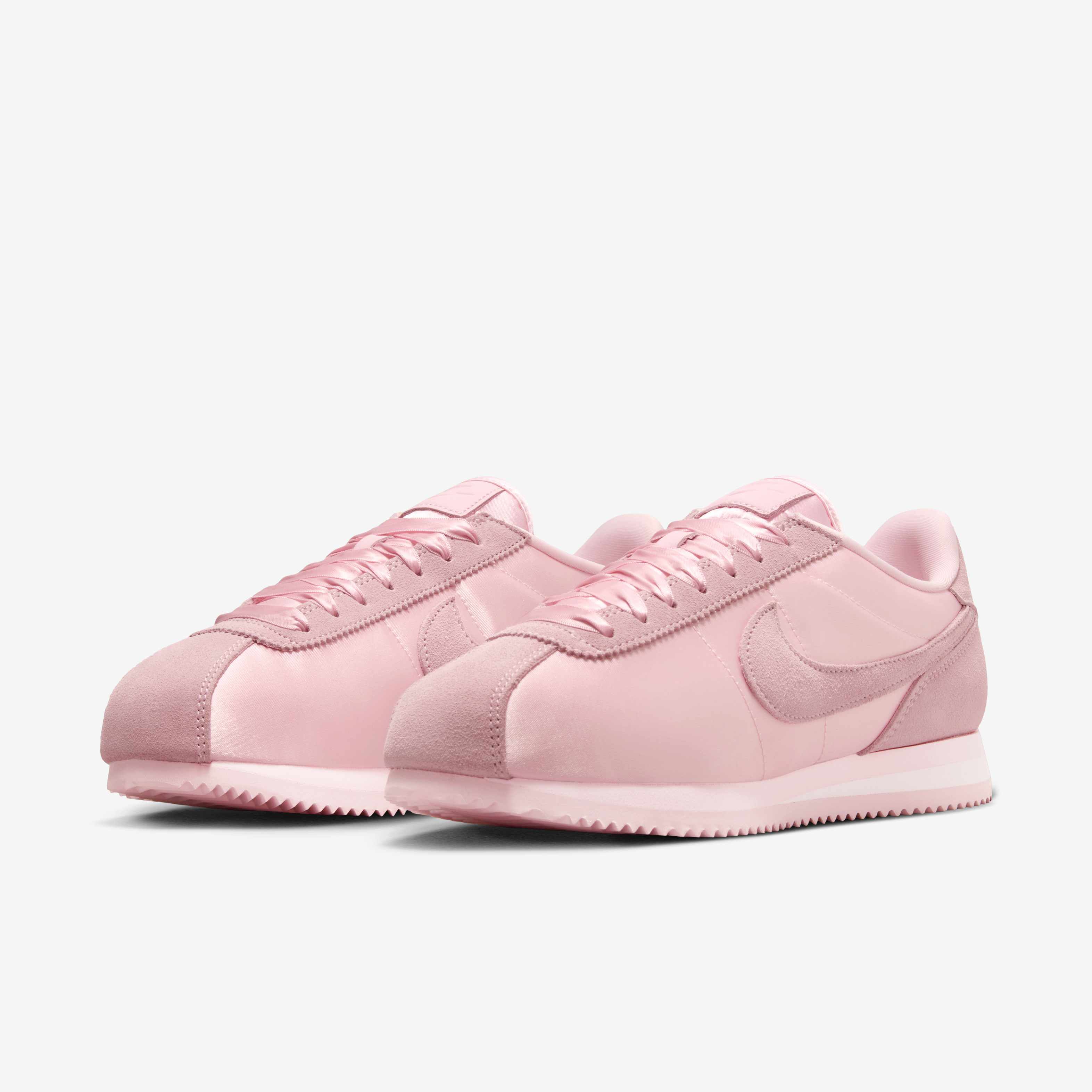 Buy Nike Cortez Textile Women's Shoes - Medium Soft Pink