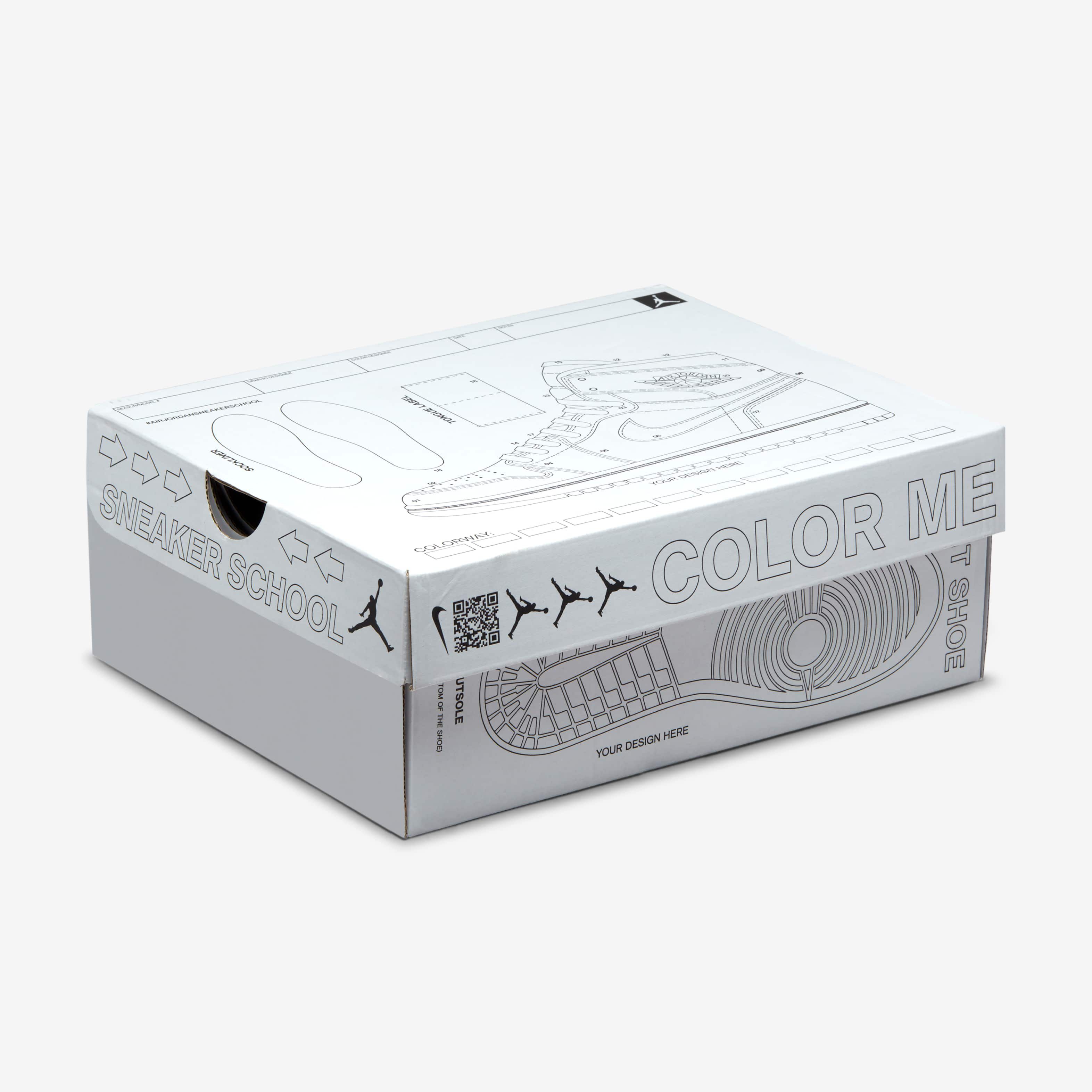 jordan 1 mid shoe box